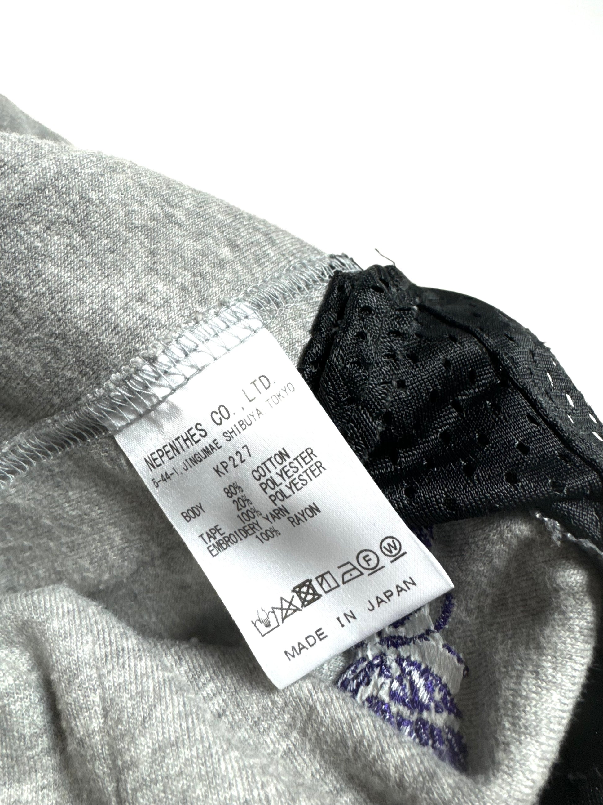 Needles Grey Straight Track Pant