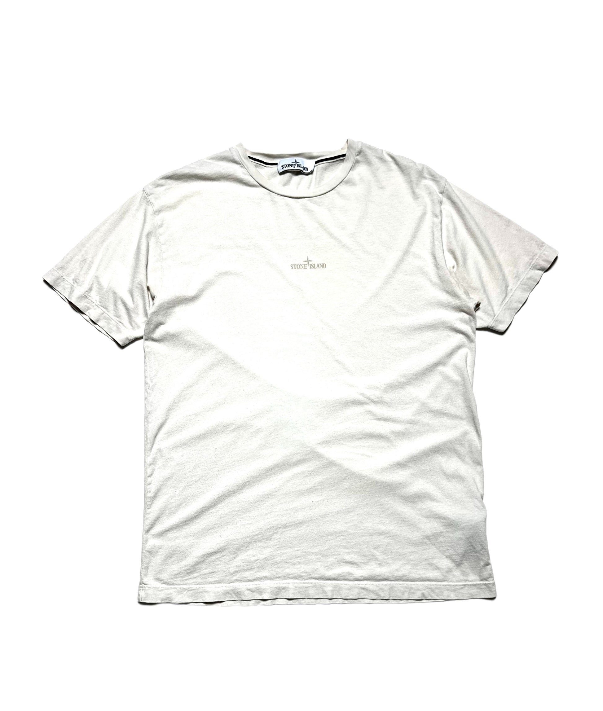 Stone Island White Tee