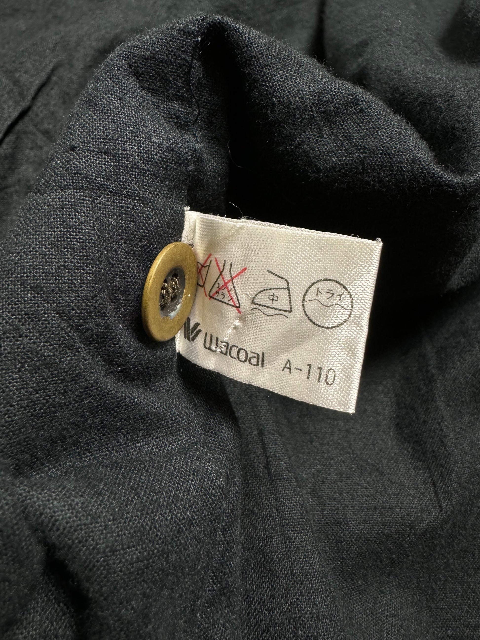 Issey Miyake Hai Sport Double Layer High Neck Jacket 80s