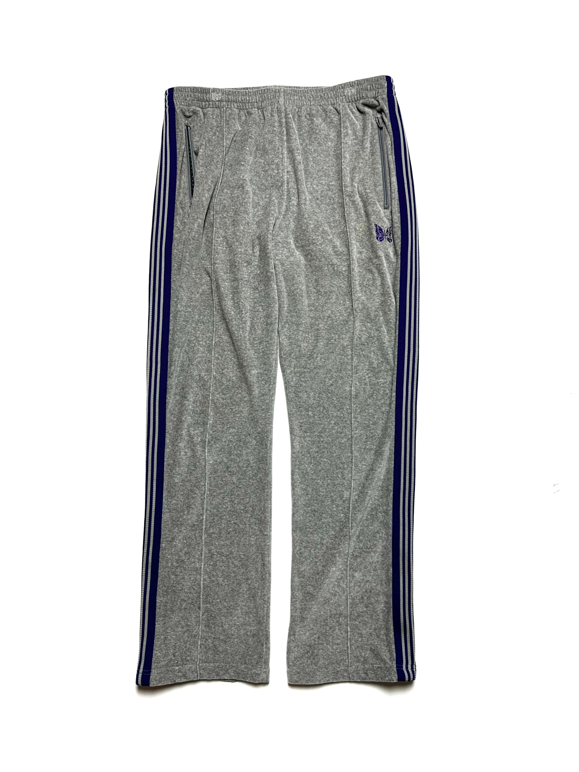 Needles Grey Straight Track Pant