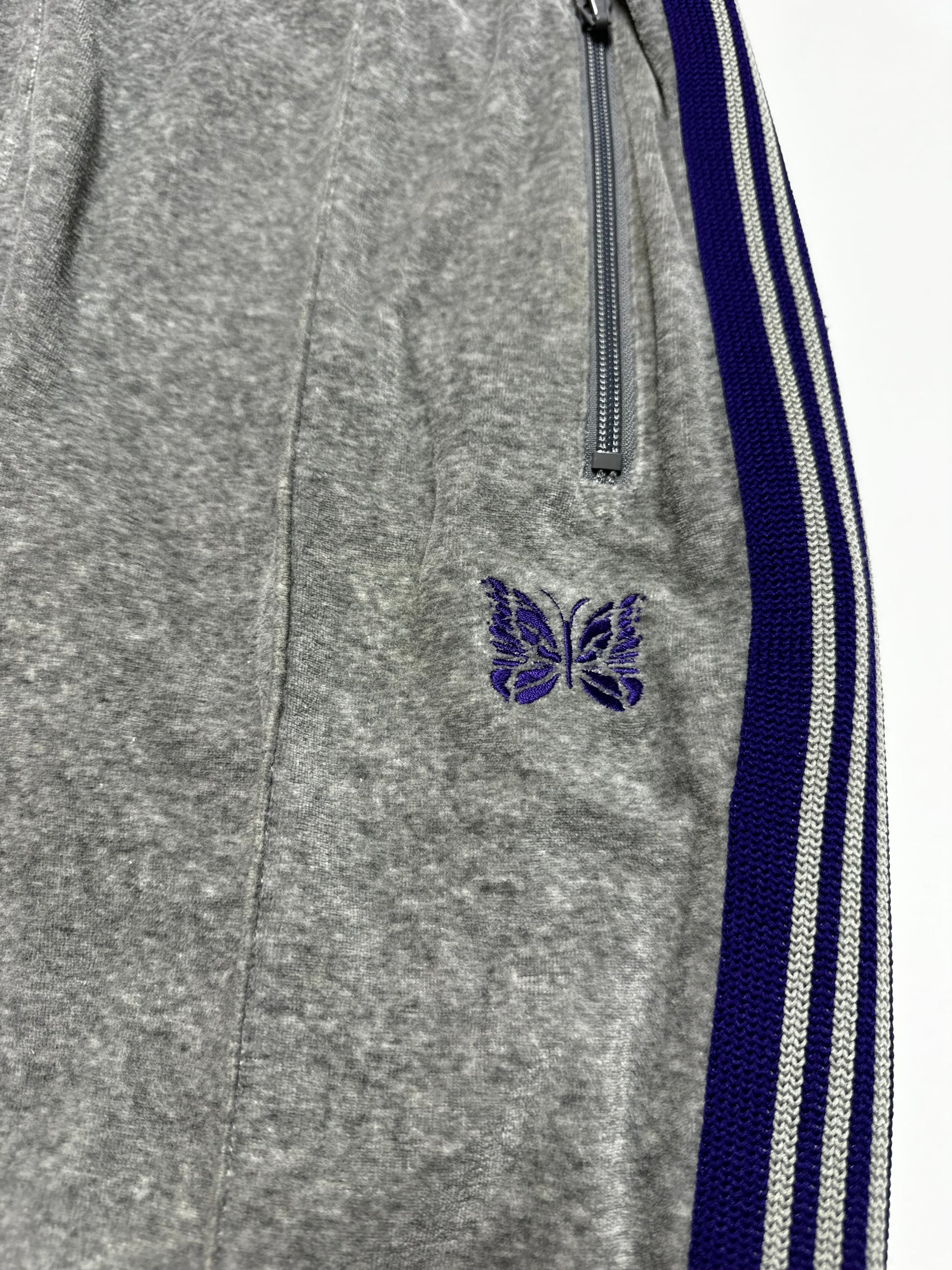 Needles Grey Straight Track Pant