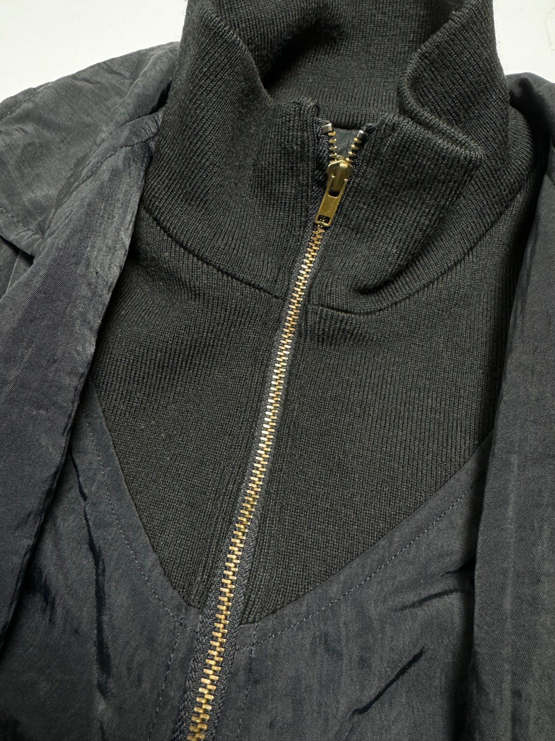 Issey Miyake Hai Sport Double Layer High Neck Jacket 80s