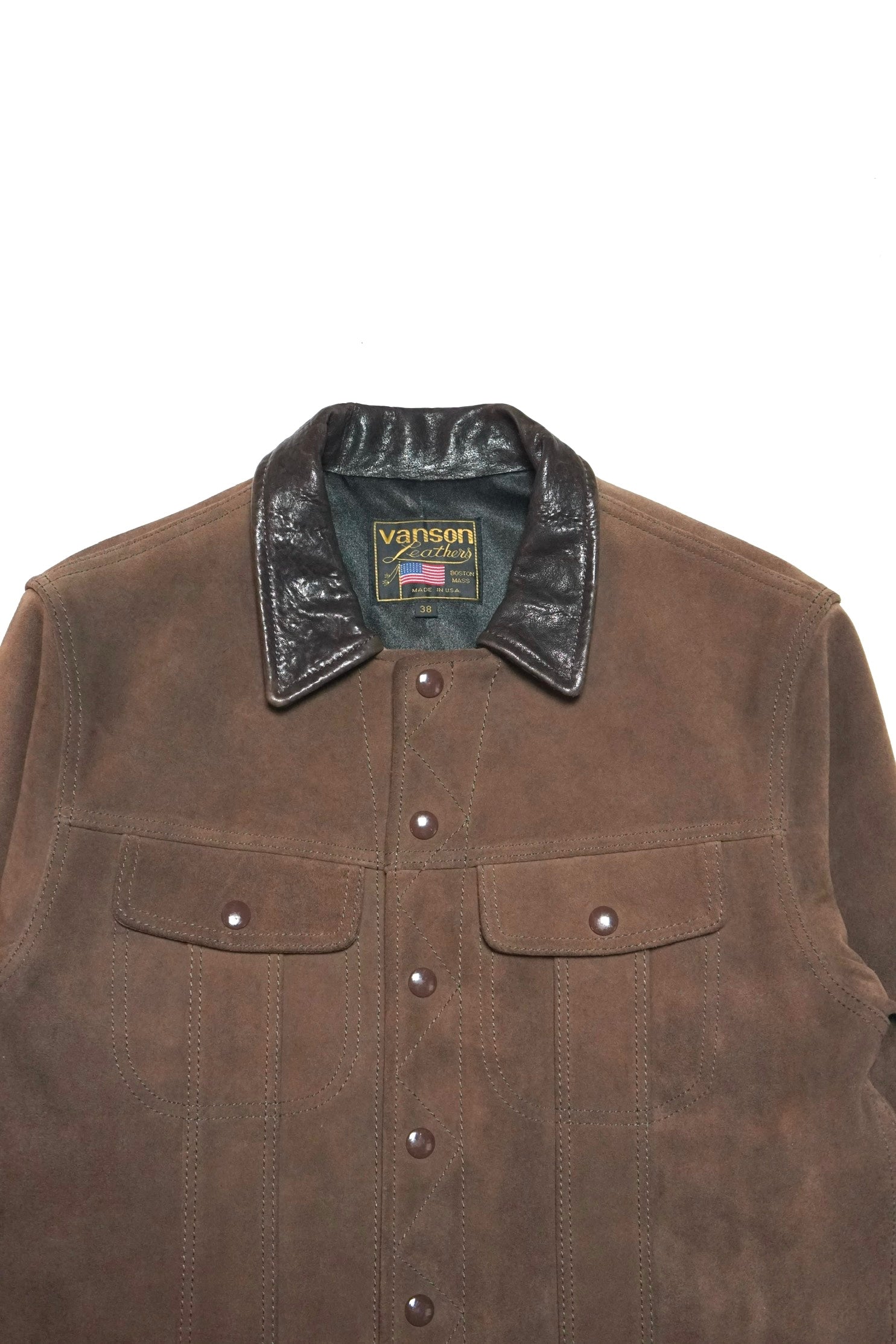 Vanson Suede Leather Jacket