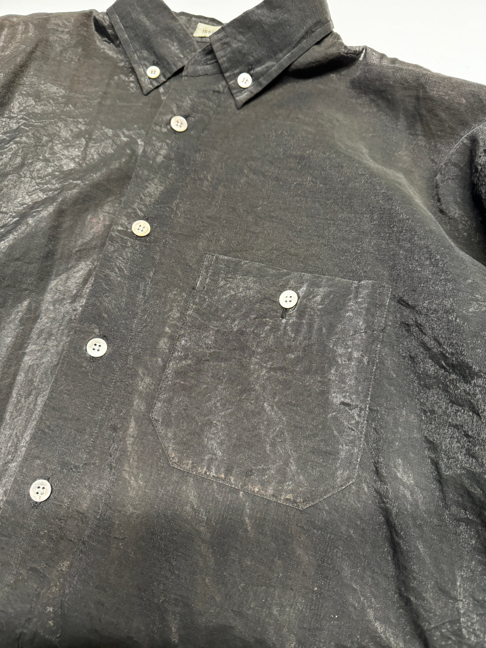 ISSEY MIYAKE Silky Black Shirt