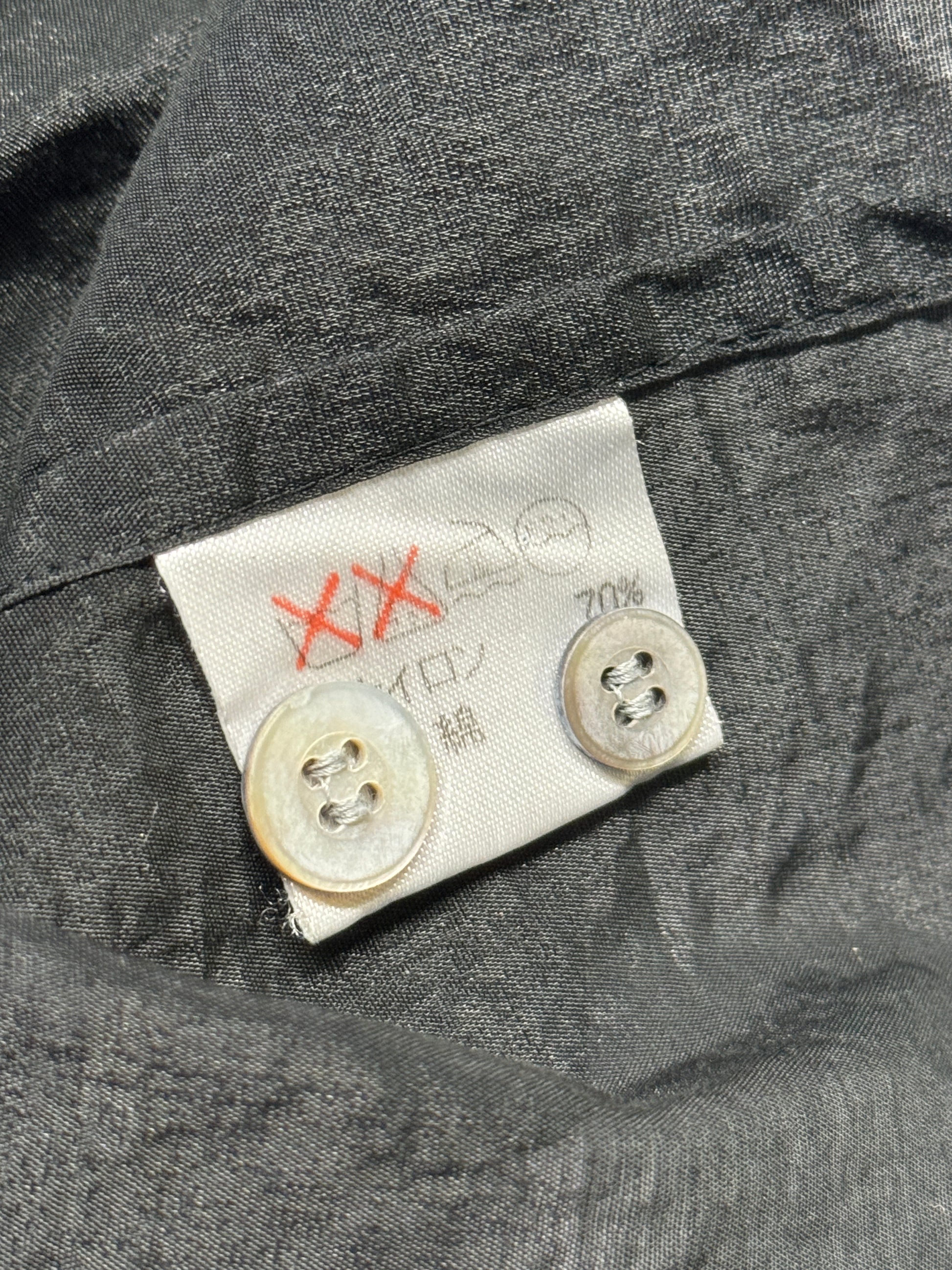 ISSEY MIYAKE Silky Black Shirt