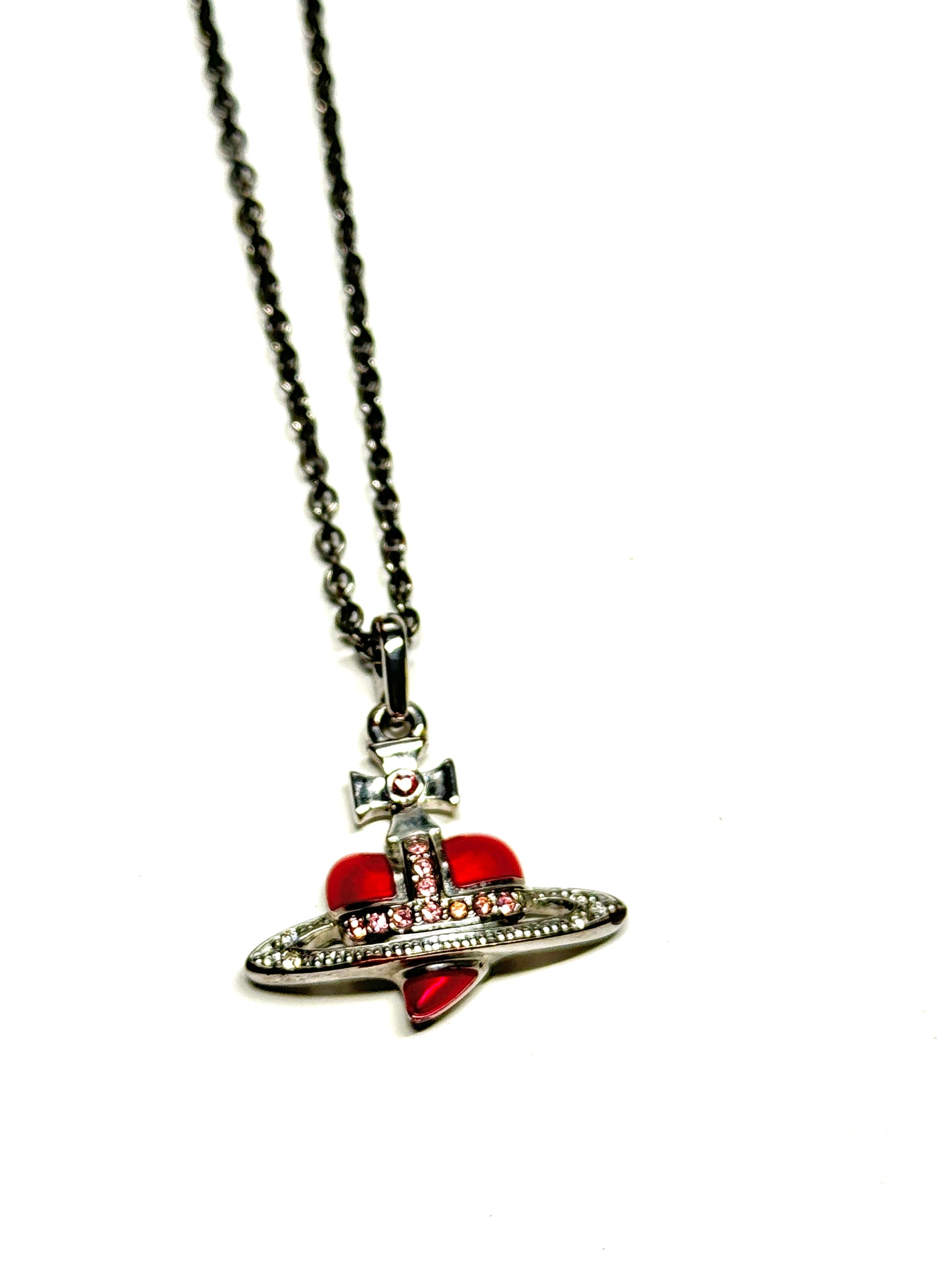 Vivienne Westwood Cross Heart Necklace