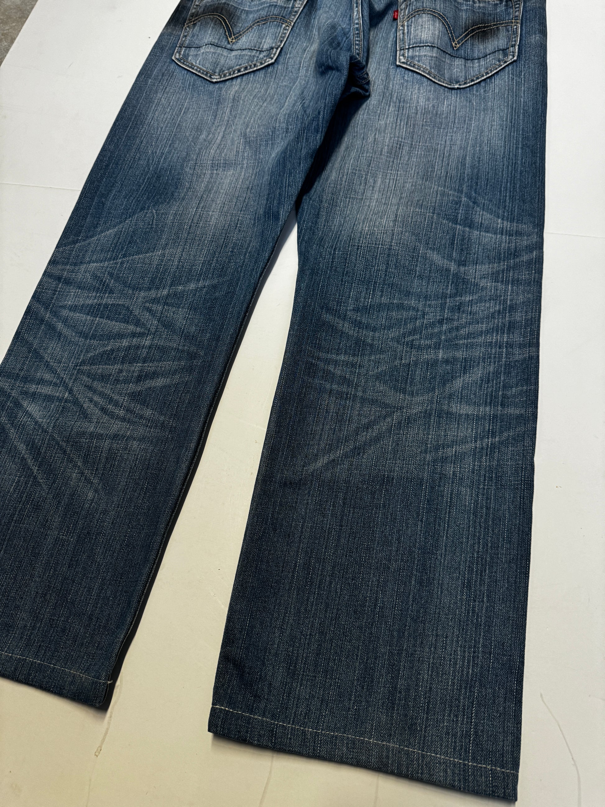 Levi's 604 Washed Denim Jean
