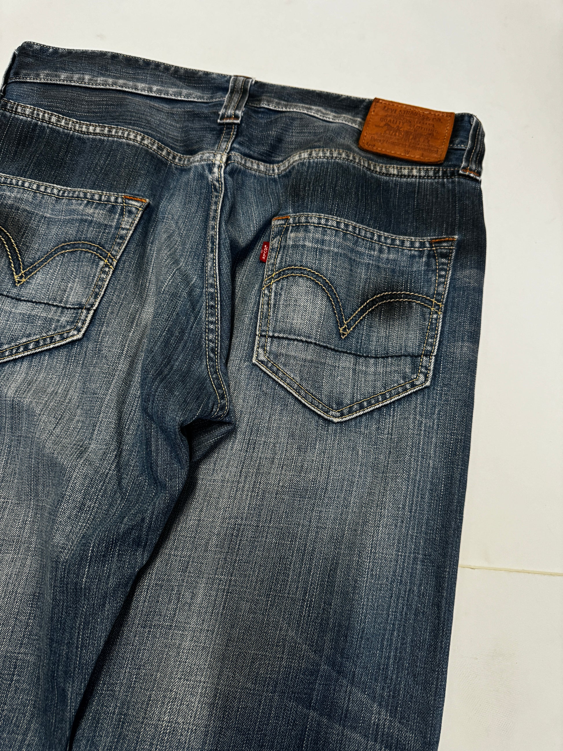 Levi's 604 Washed Denim Jean