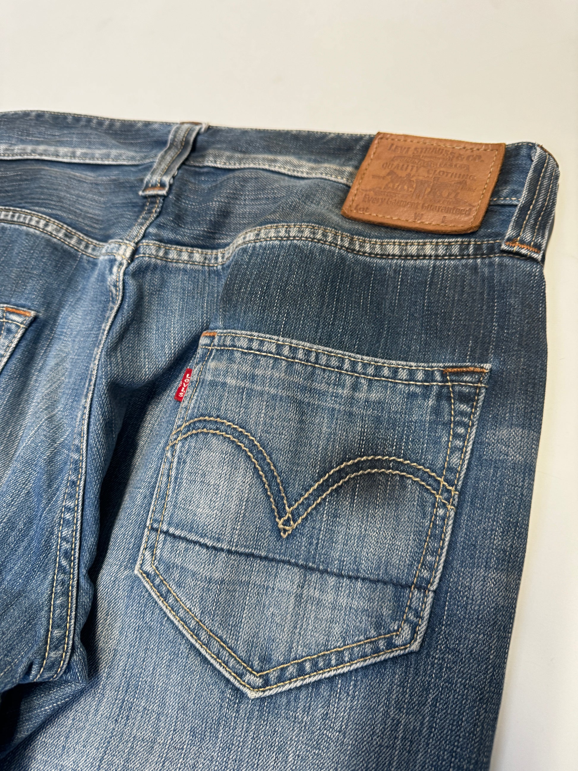 Levi's 604 Washed Denim Jean