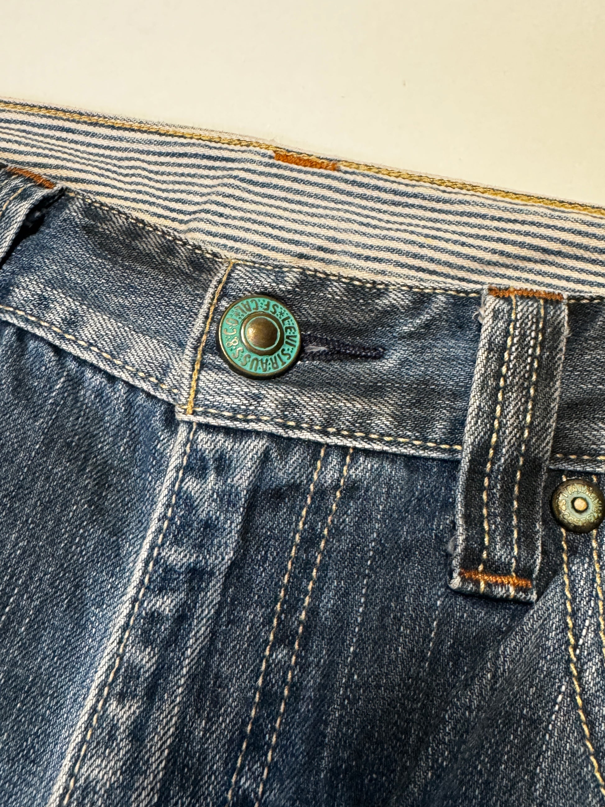 Levi's 604 Washed Denim Jean