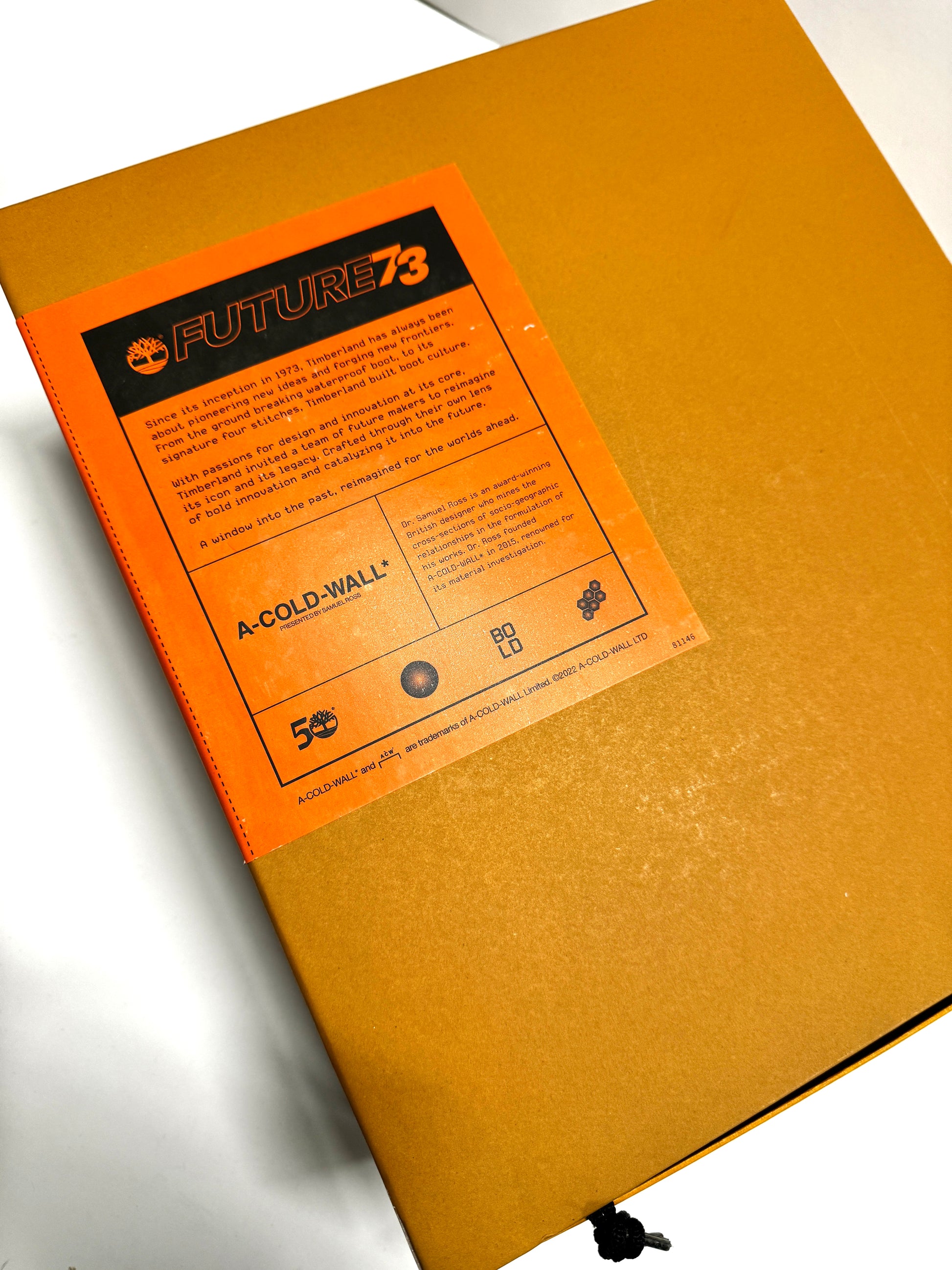 A-COLD-WALL*x Timberland 73th Anniversary Boot