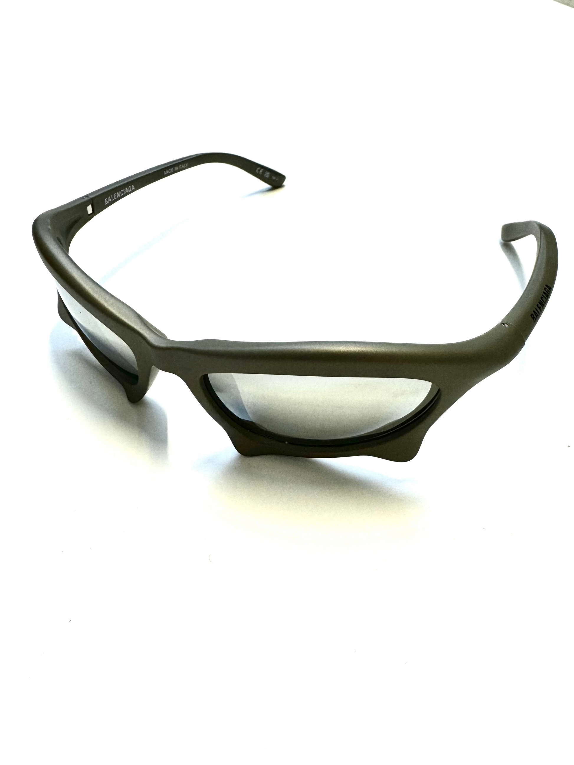 Balenciaga Olive Green Sunglasses