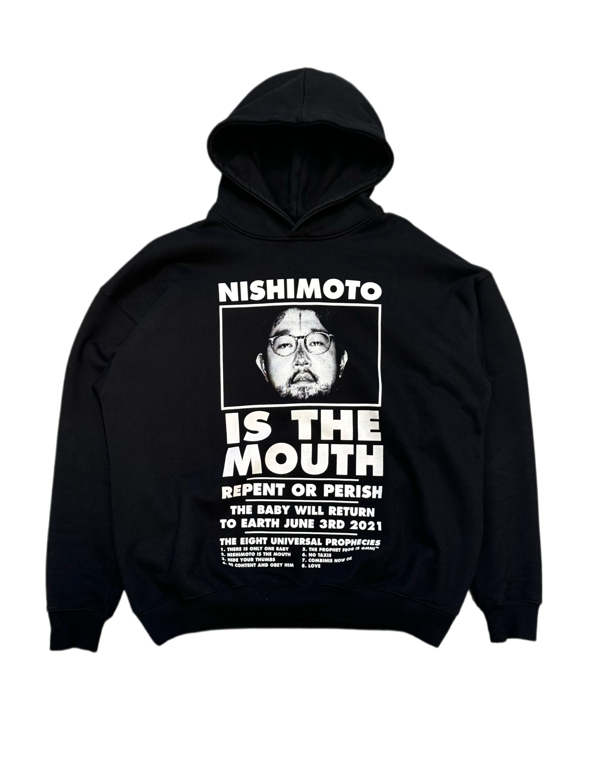 Nishimoto Is The Mouth Black Hoodie
