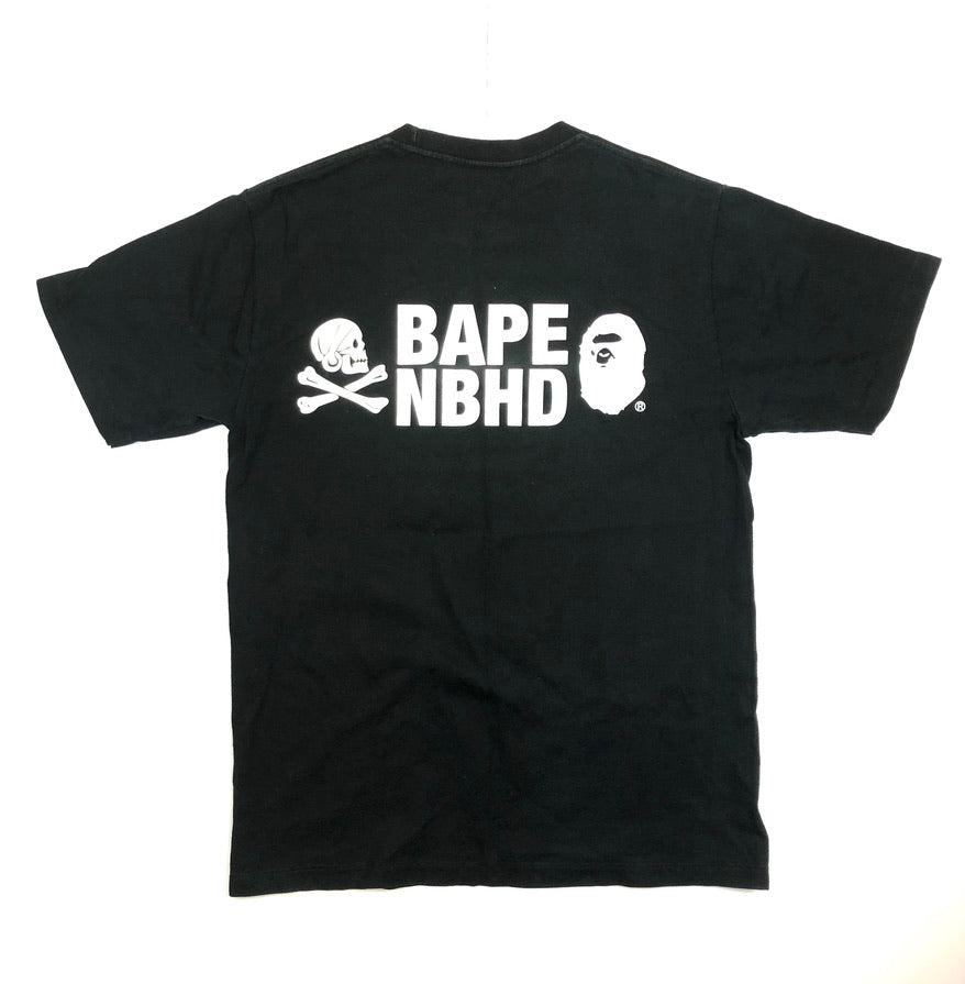 BAPE X NEIGHBORHOOD Black Tee – VV department