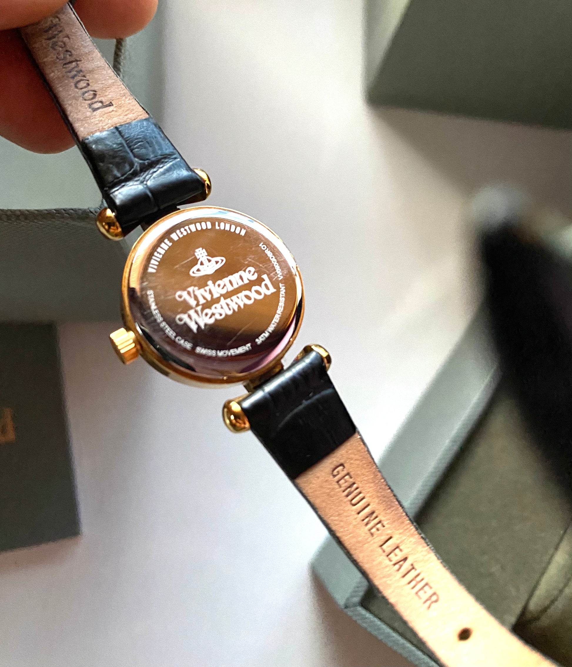 Viviene Westwood Leather Watch