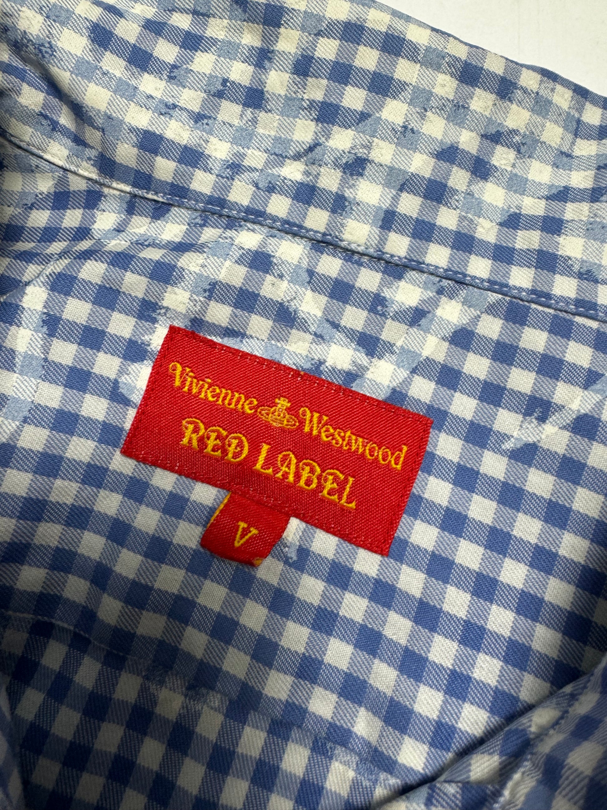 Vivienne Westwood Red Label Blue Shirt