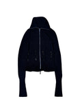 Alexander McQueen Knitted Long Sleeve Corset Jacket
