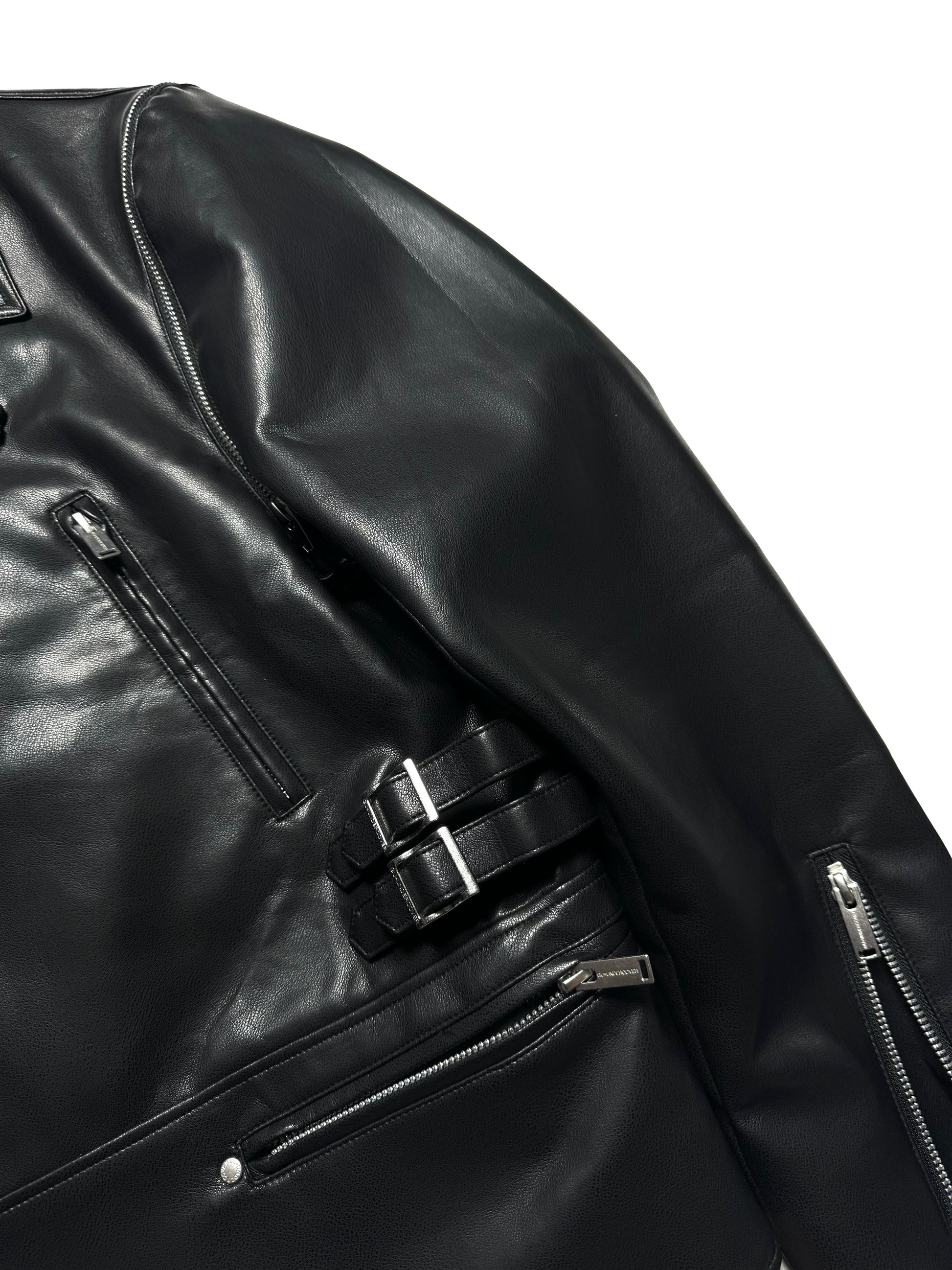 Undercover x GU Leather Biker Jacket