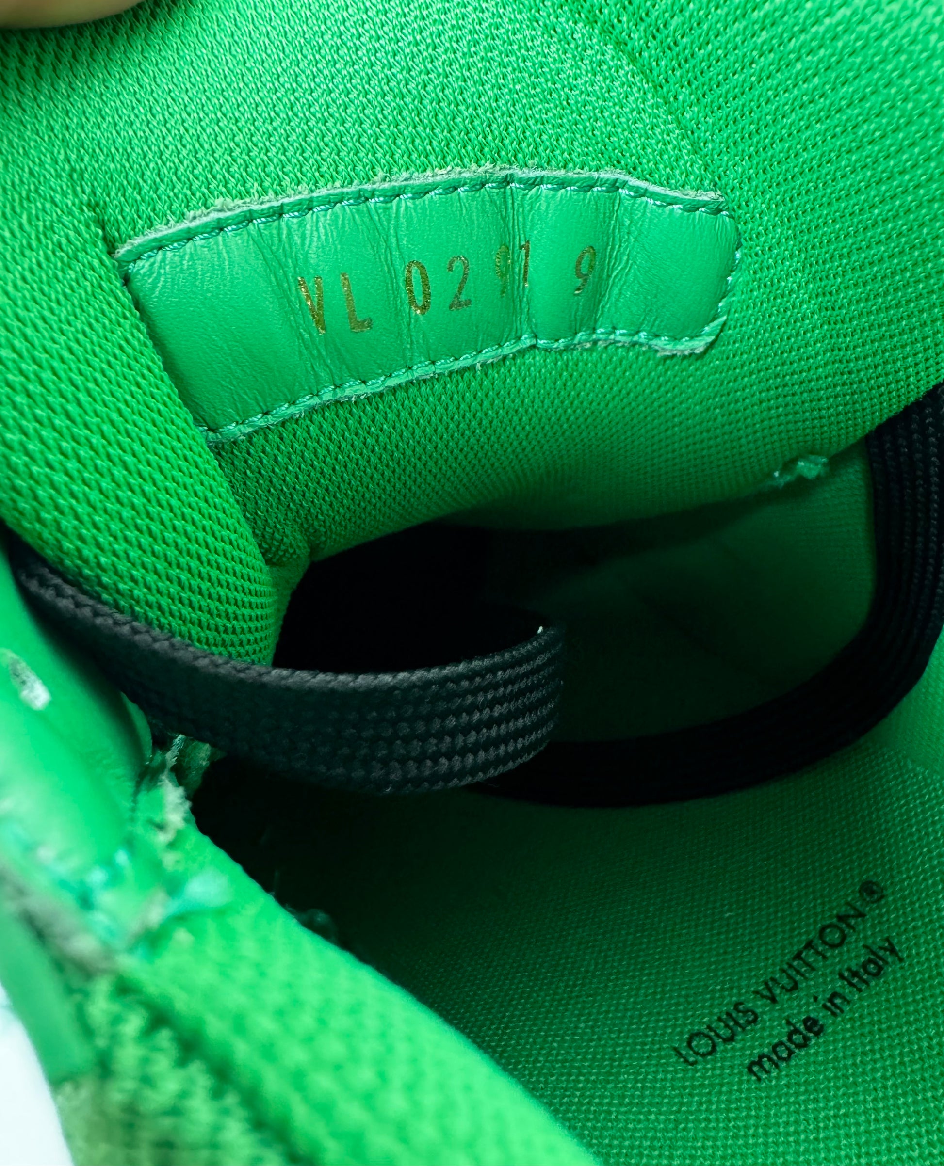 Louis Vittuon x Virgil Abloh Green Sneaker