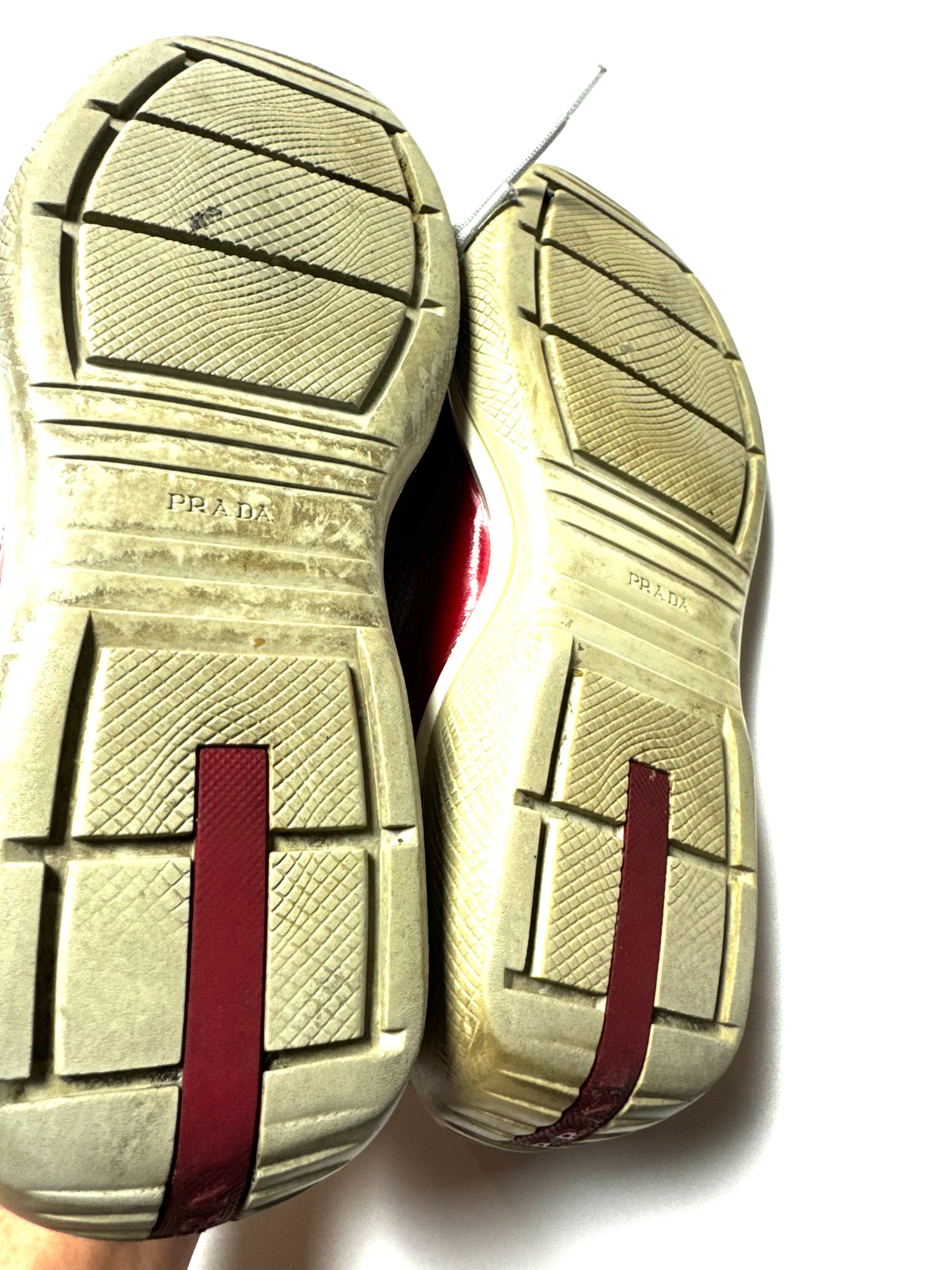 Prada America Cup Red Shoes 00s