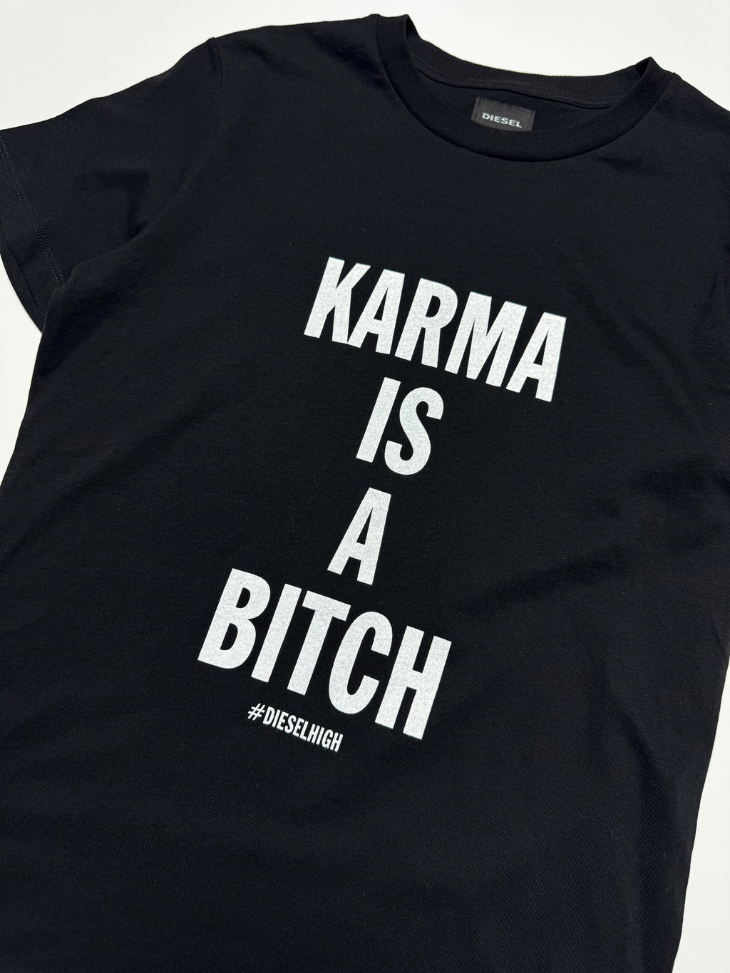 Diesel Black "Karma is Bitch" Tee
