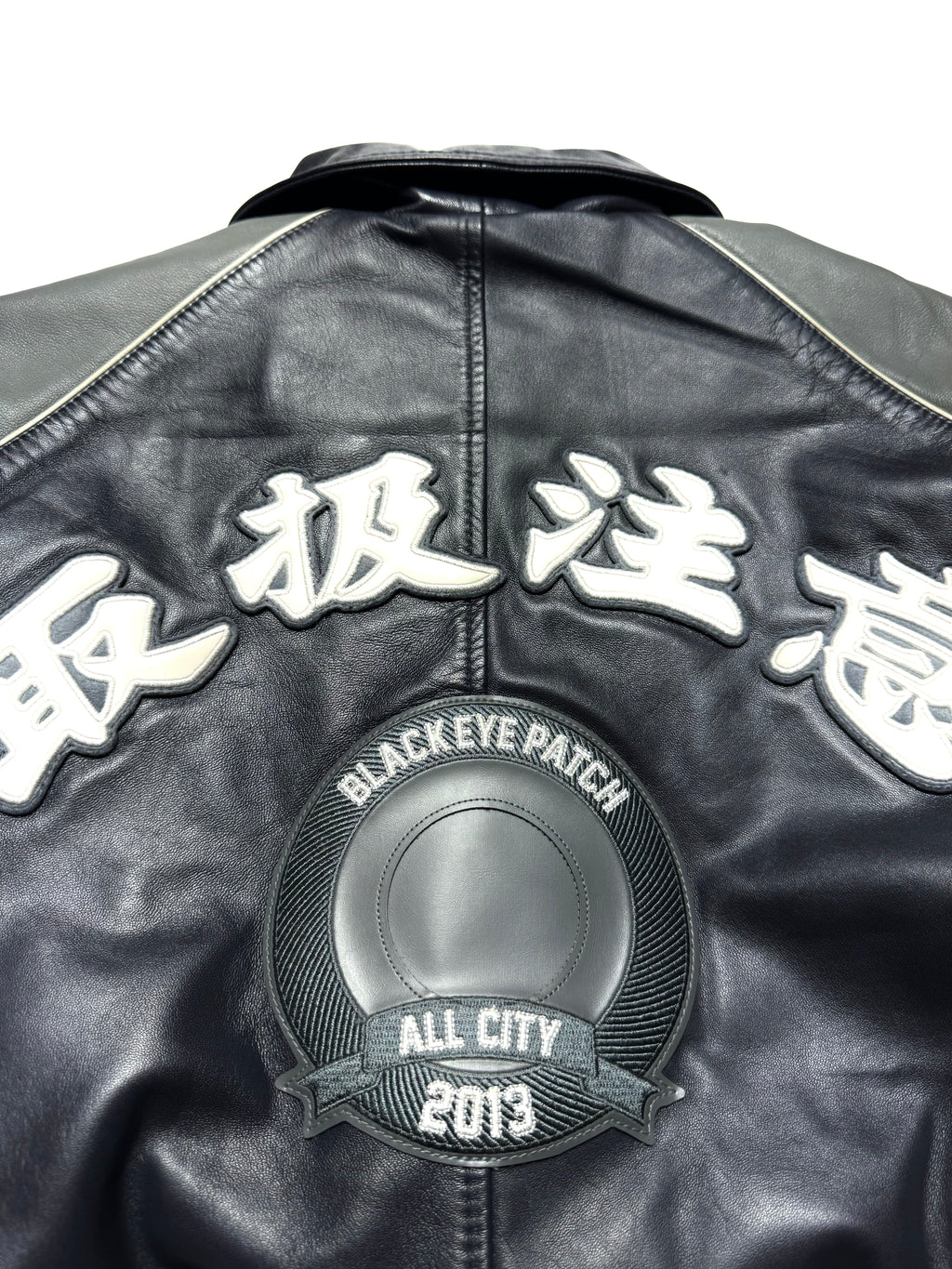 Avirex x Black Eye Patch Lamb Leather Jacket