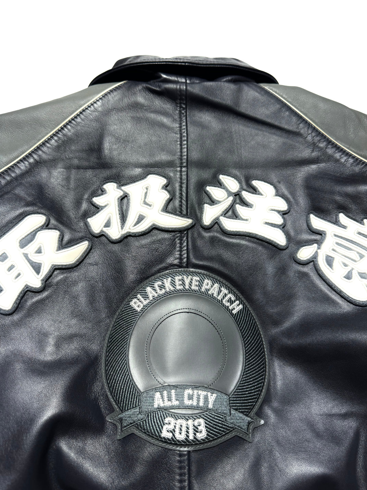 Avirex x Black Eye Patch Lamb Leather Jacket