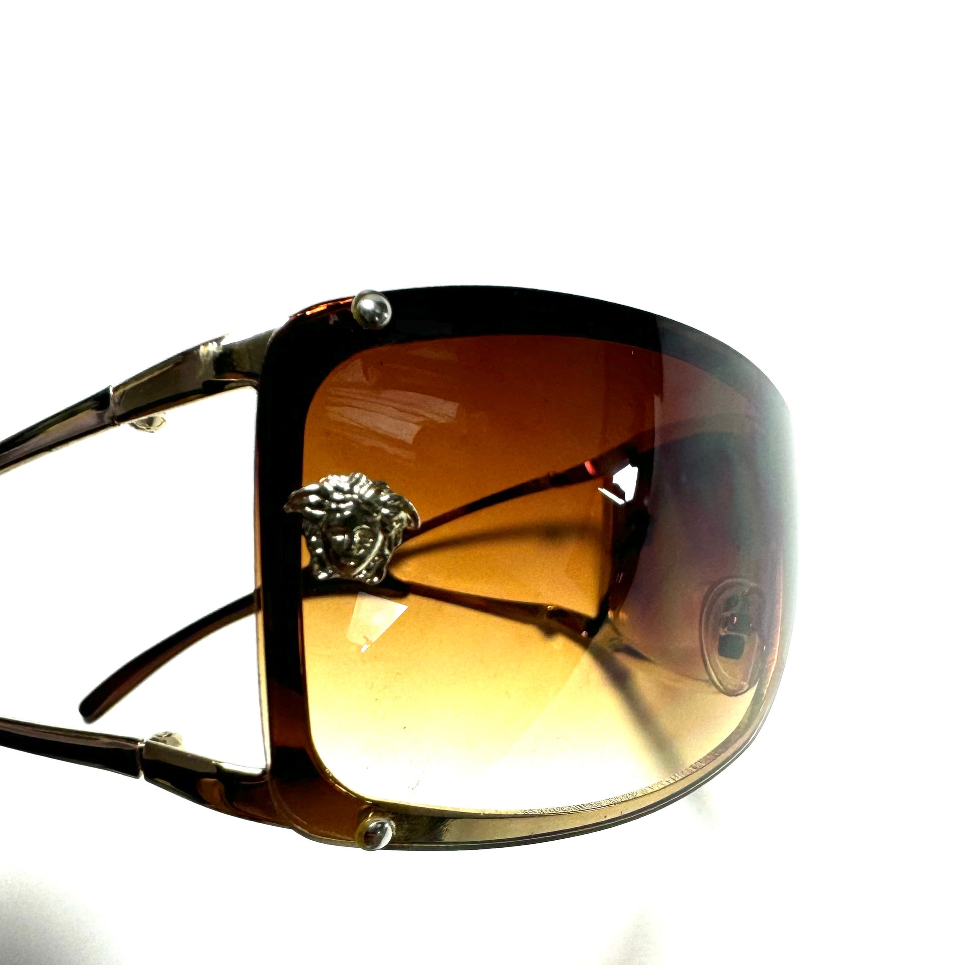 Versace 2000s Brown Lenses Sunglasses