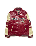Avirex 90s Atanlantic Hockey League All Star Varisty Black Leather Jacket
