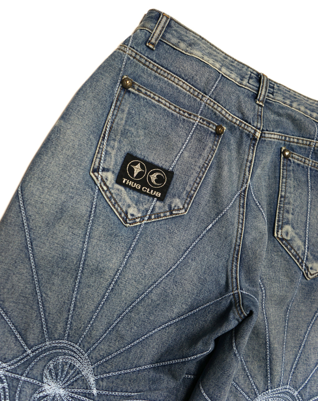 Thug Club Chain Stitched Jean