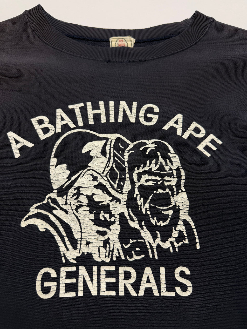 BAPE General Apes Crewneck 90s