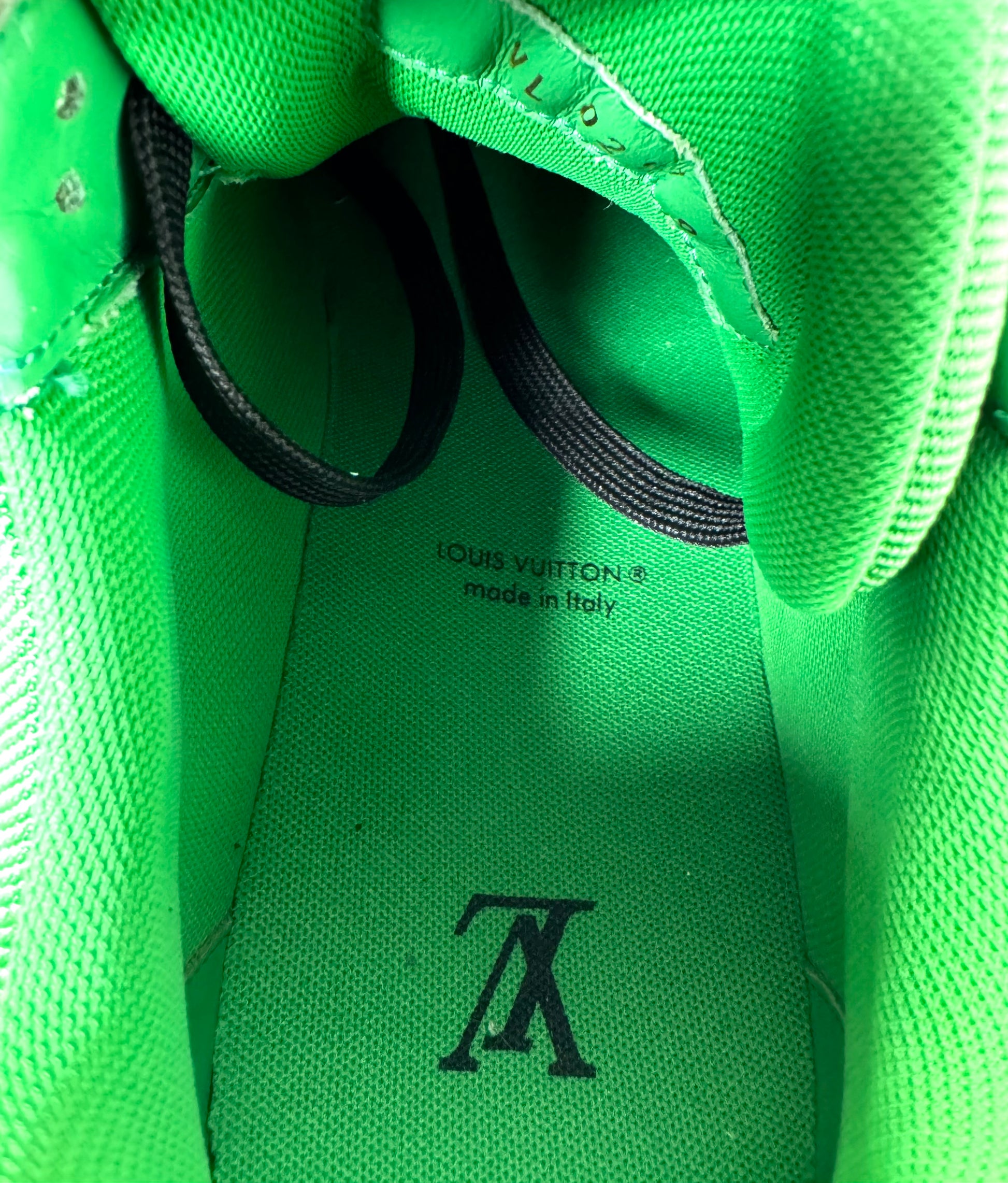 Louis Vittuon x Virgil Abloh Green Sneaker