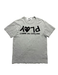 Comme des Garçons Play Grey Tee
