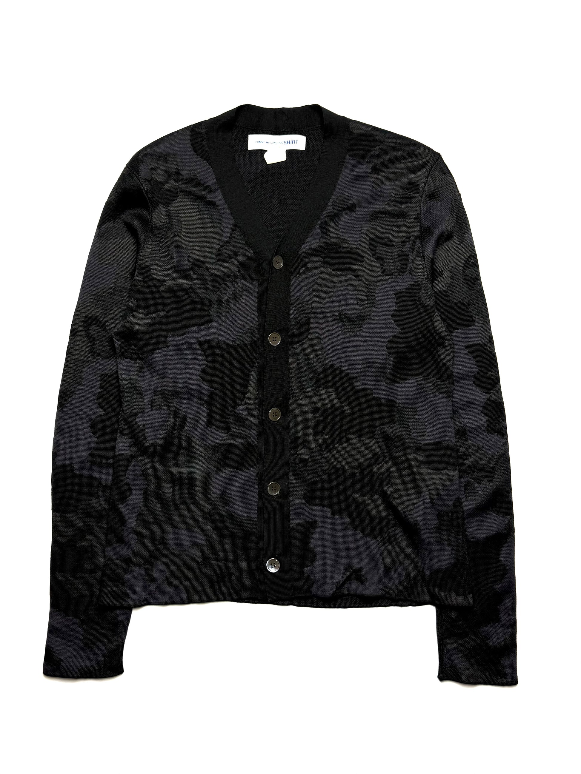 COMME DES GARCONS SHIRT Camo Cardigan