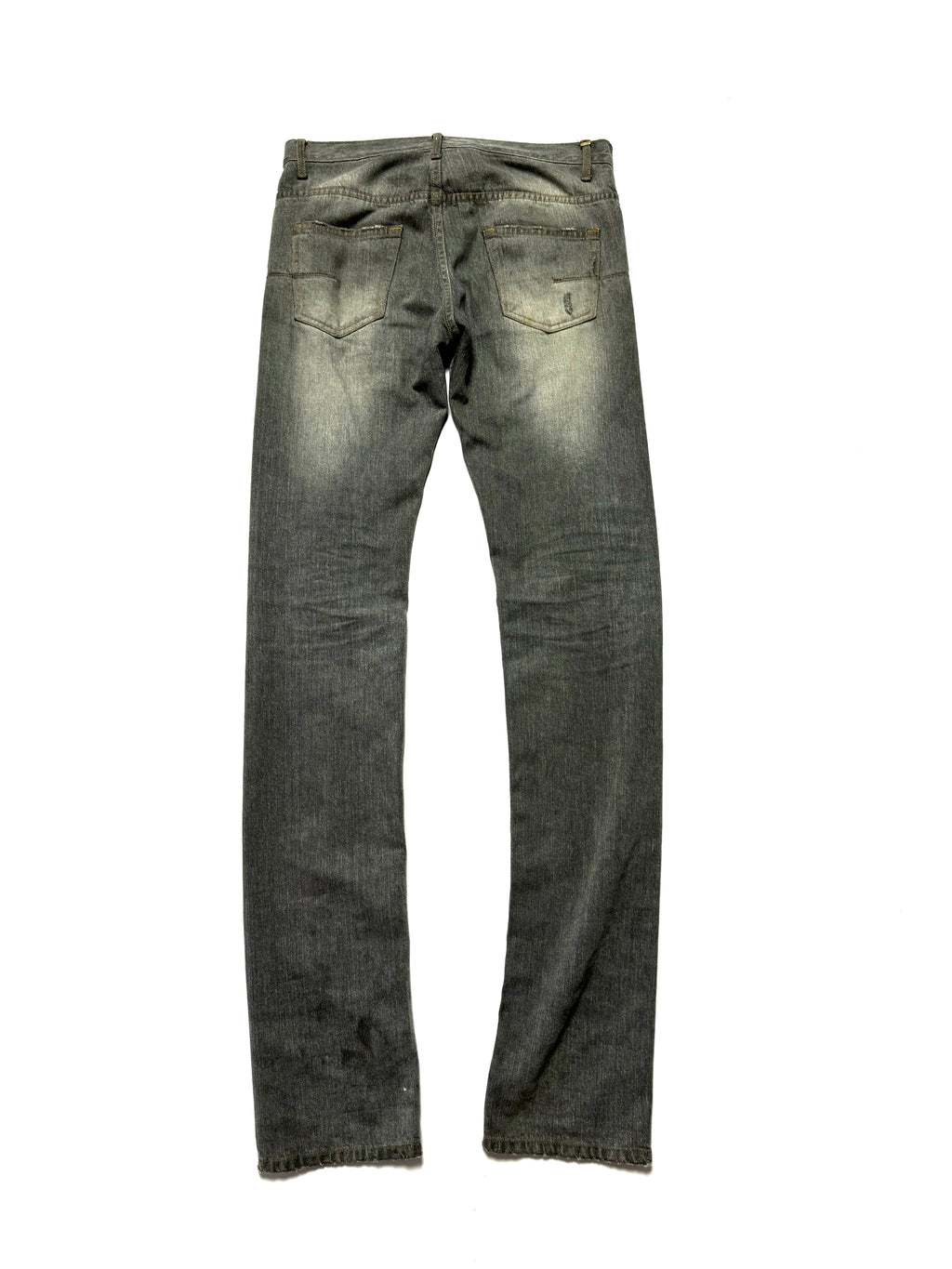 Dior 2000s Washed Grey Denim Jean