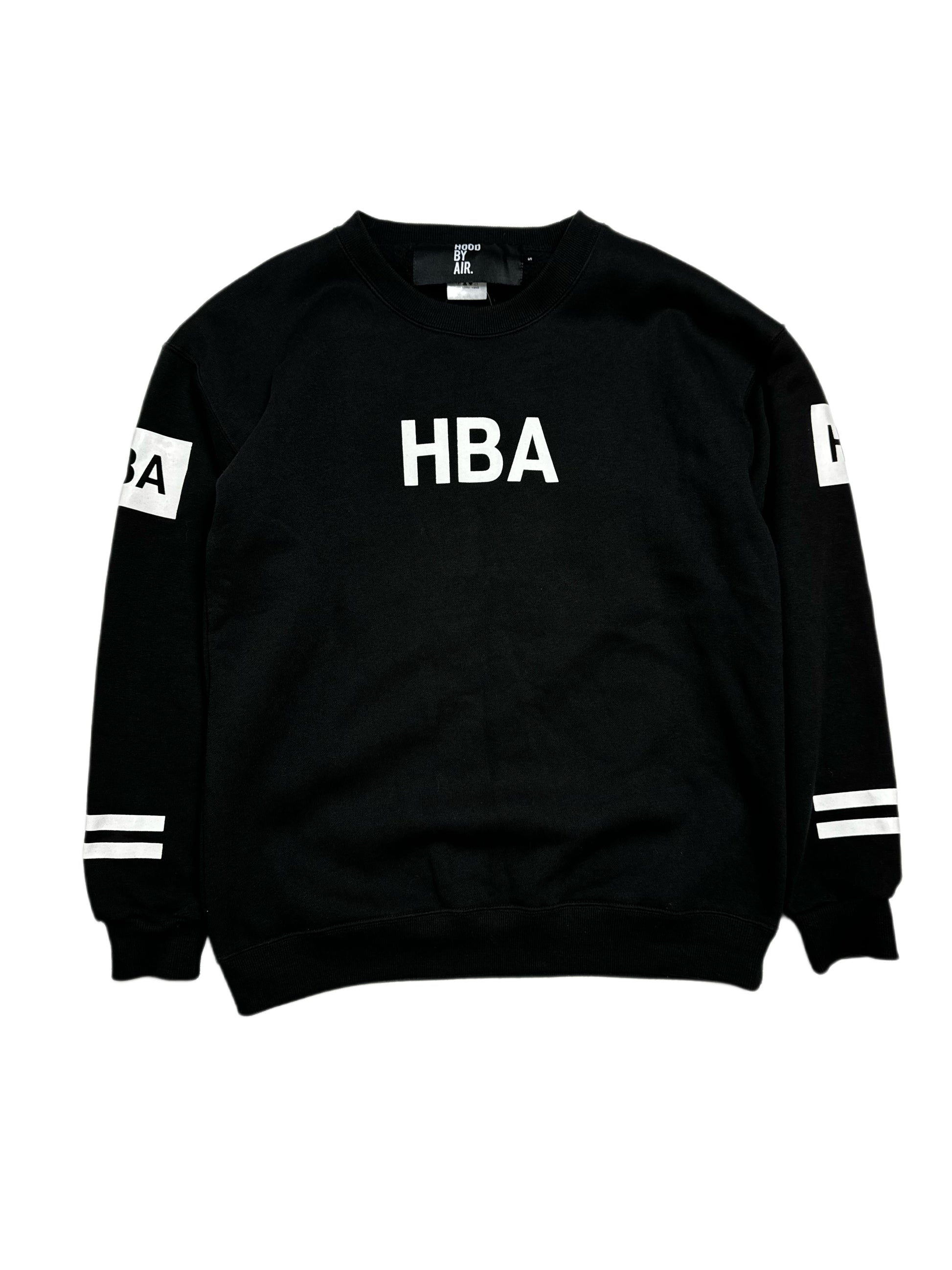 HBA Black Radioactive Crewneck