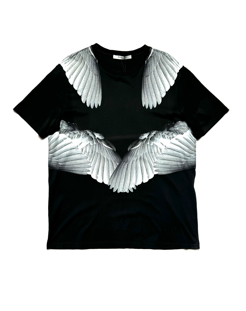 Givenchy Wings Printed Cotton Tee