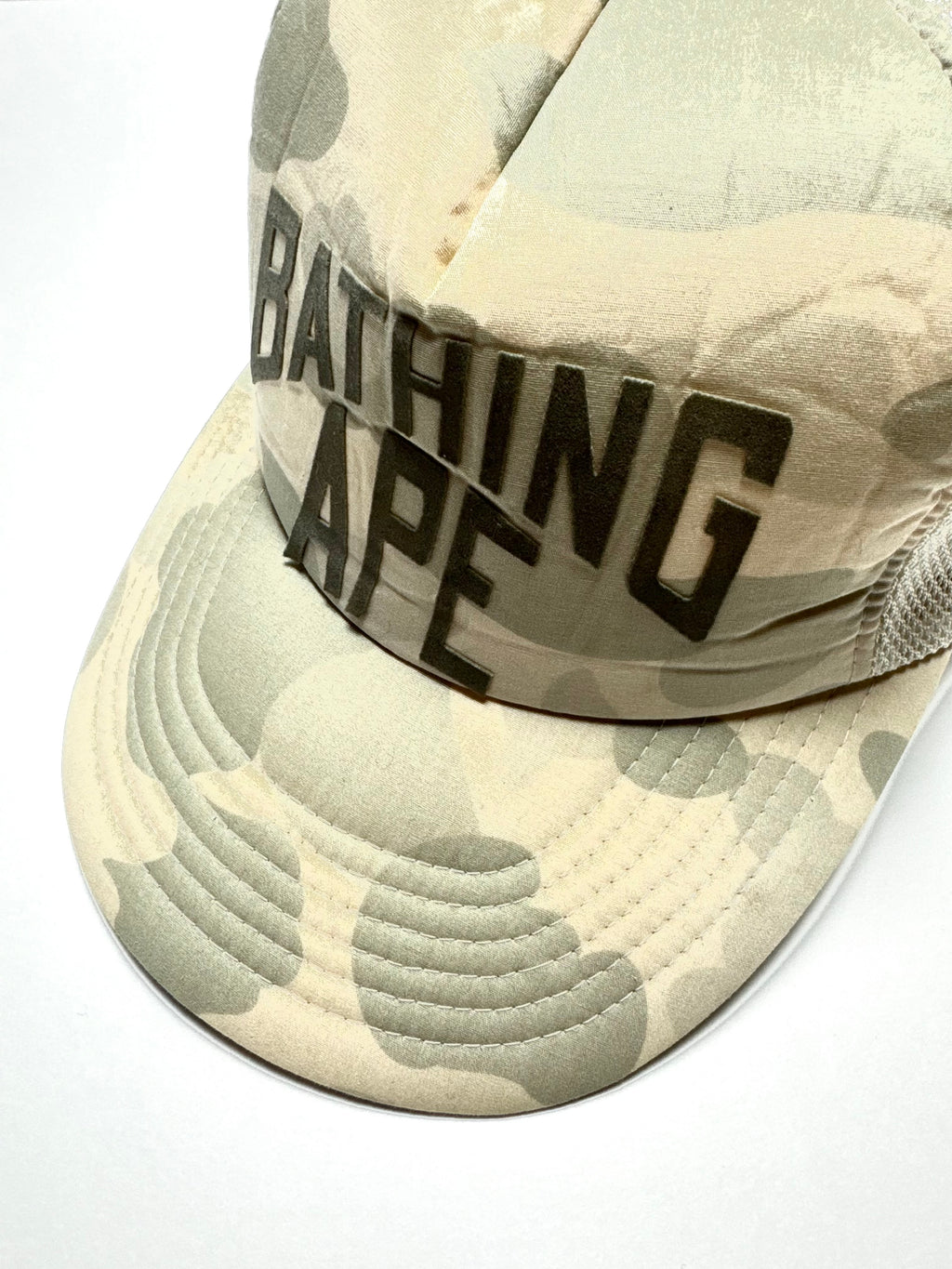 BAPE OG Grey Camo Trucker Hat