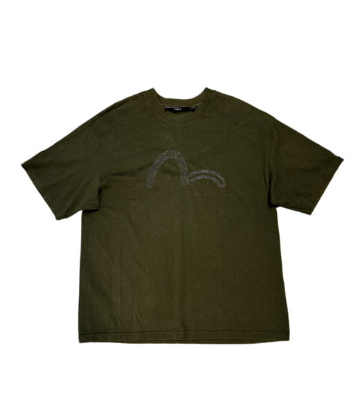 Evisu Army Green Tee