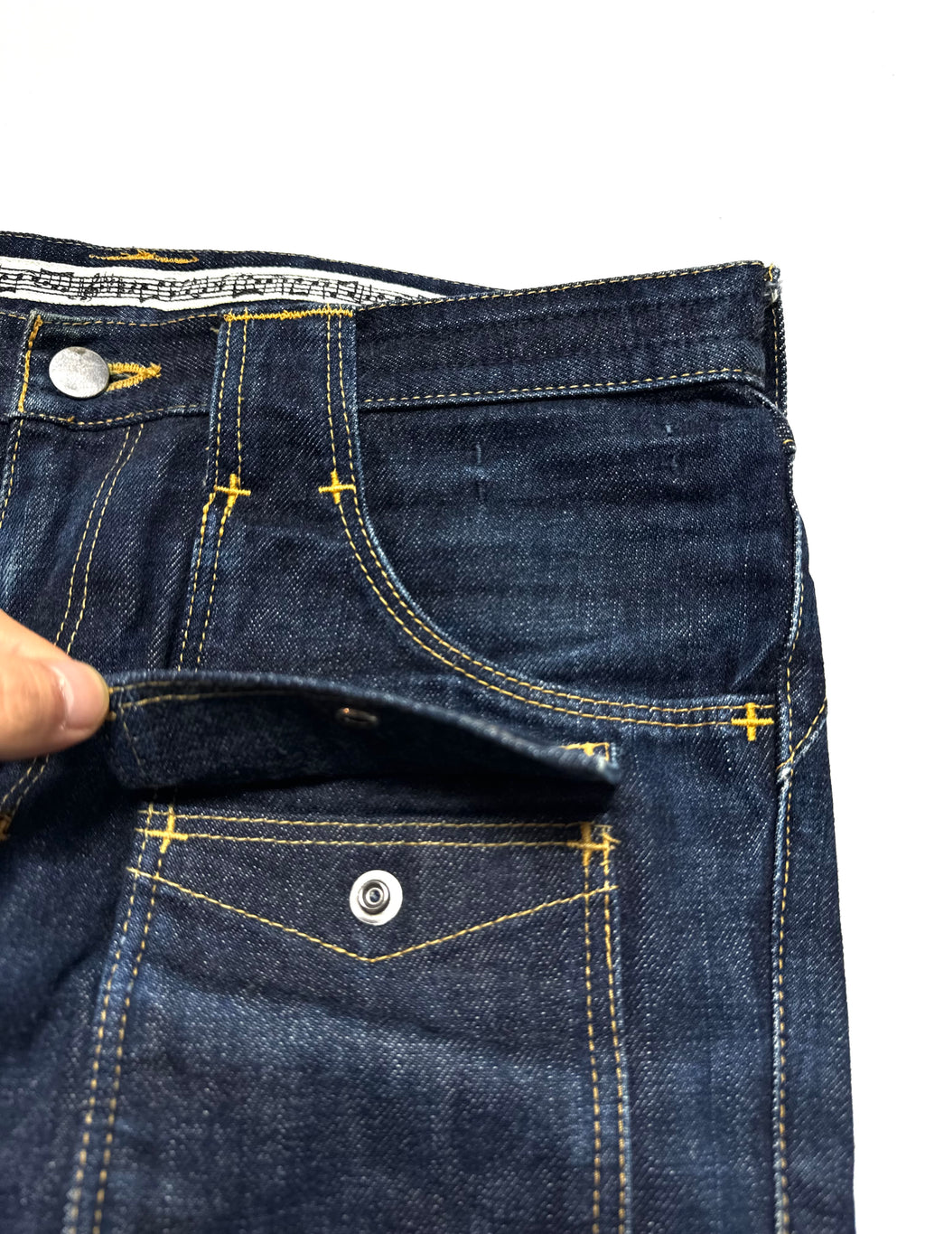 Number Nine Dark Washed Denim Jean