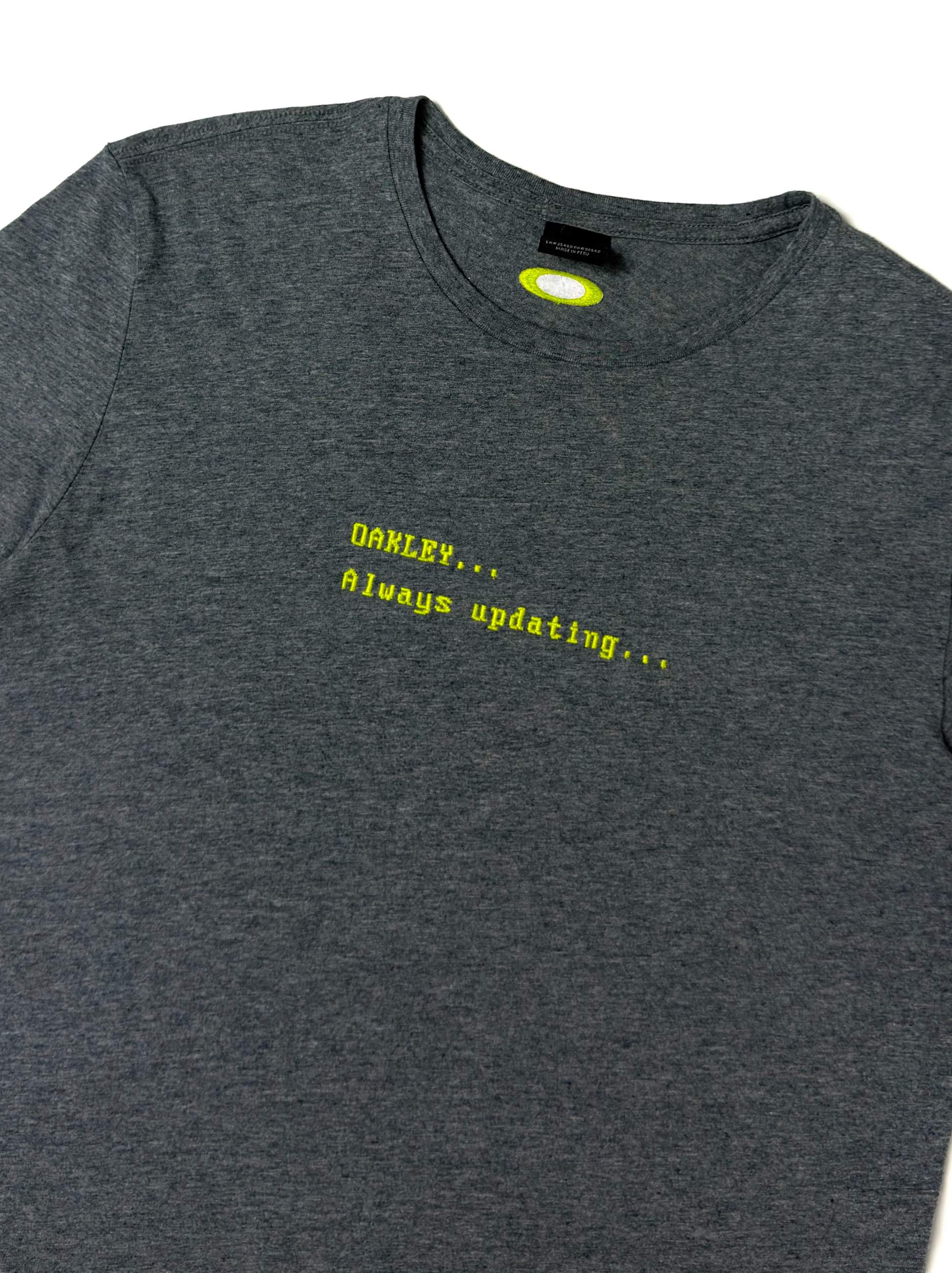 Oakley Grey “ Always Updating” Tee