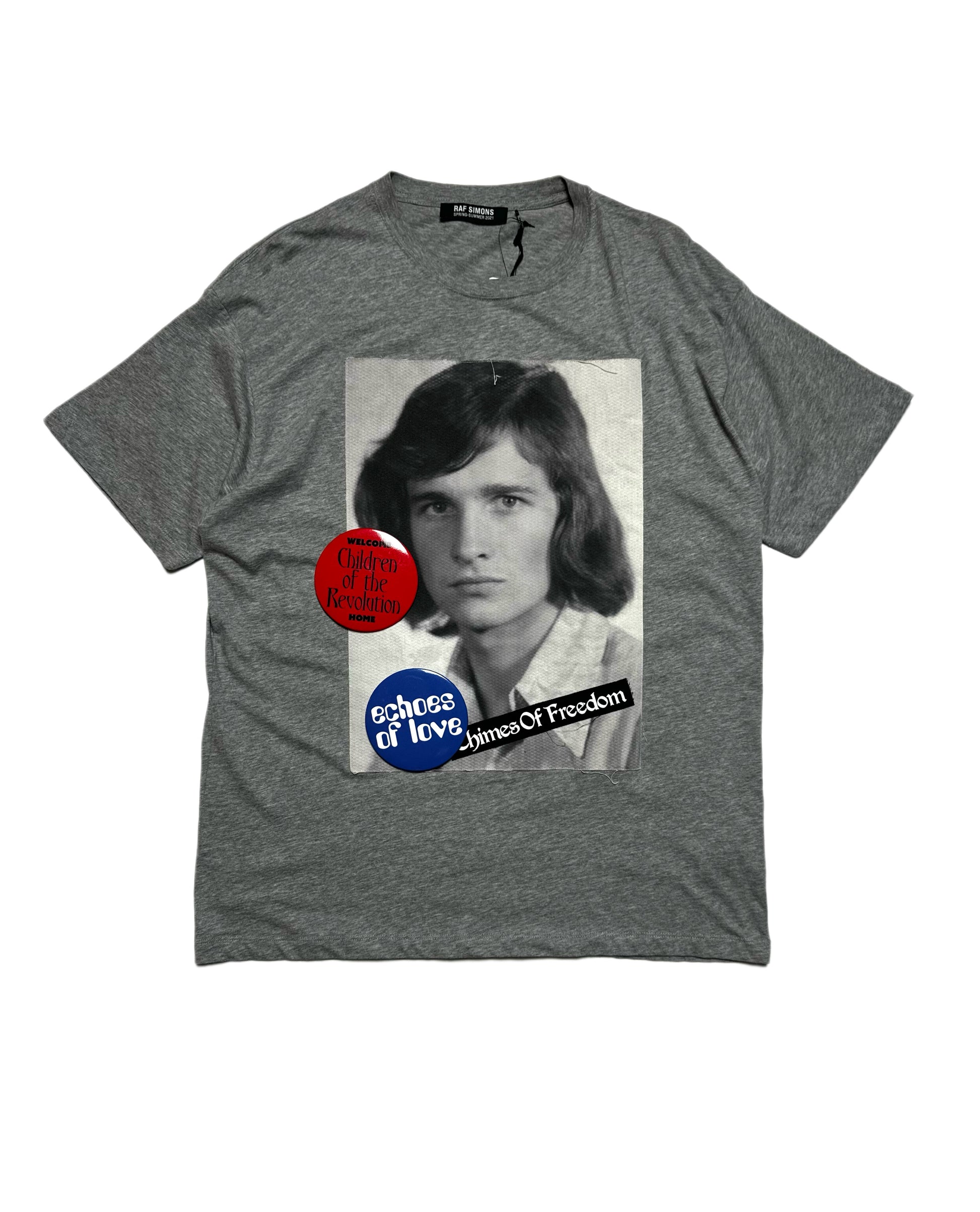 Raf Simons SS21  CHIMES OF FREEDOM Tee