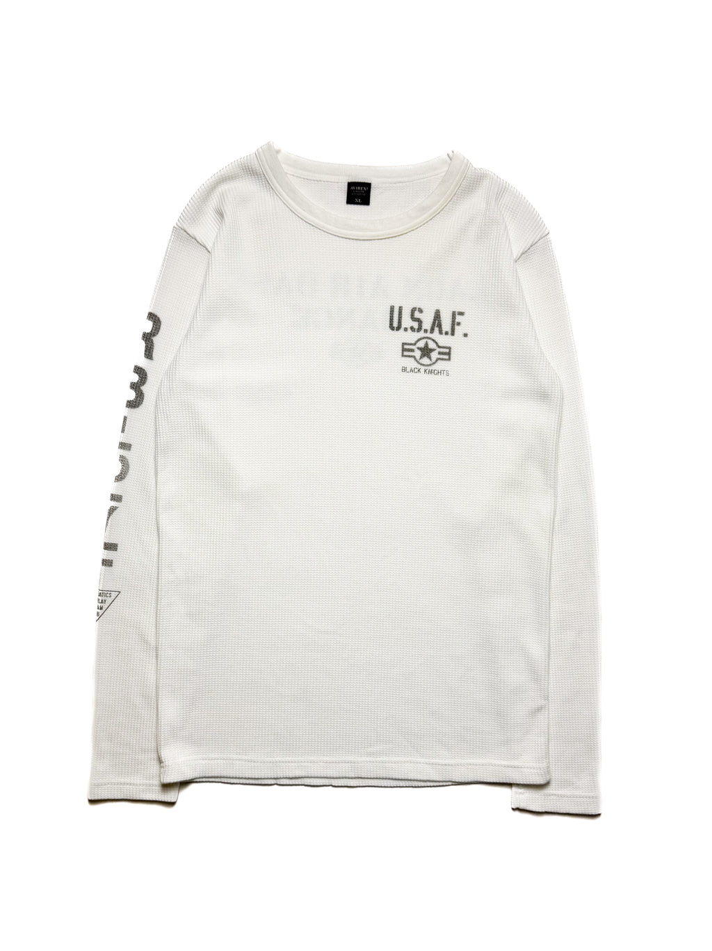 AVIREX France Waffle Long Sleeve