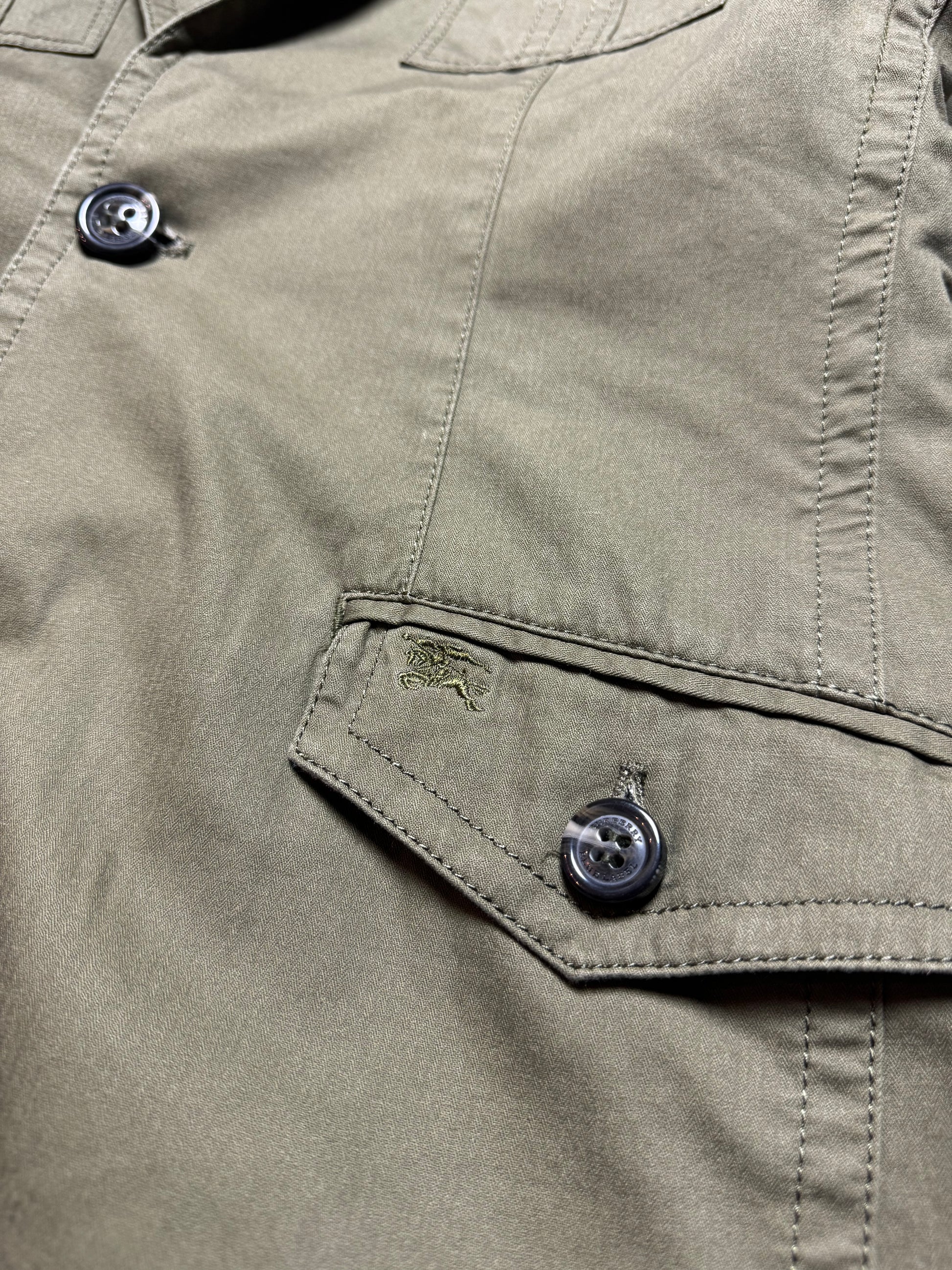 Burberry Blue Label Army Green Jacket