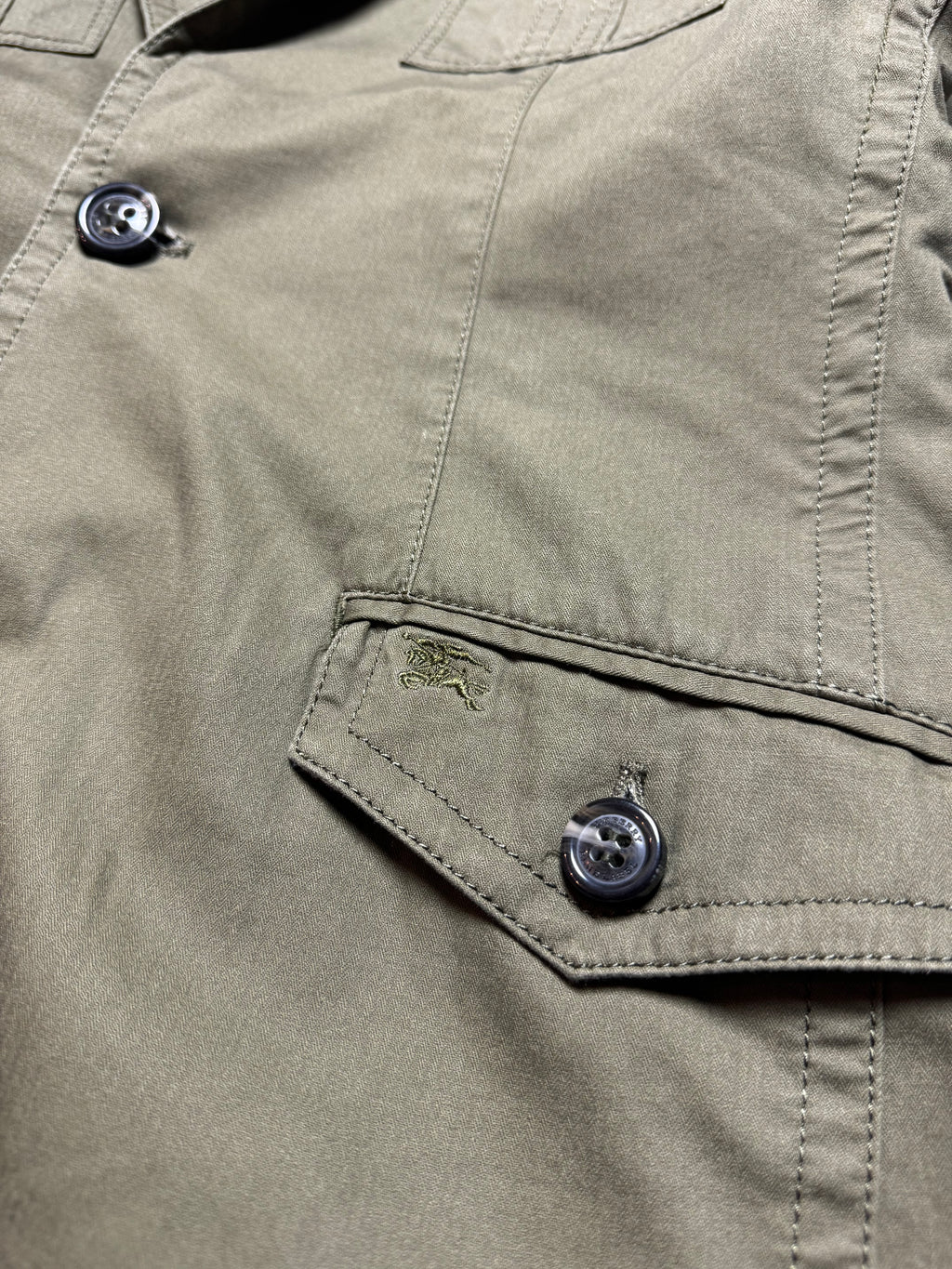 Burberry Blue Label Army Green Jacket