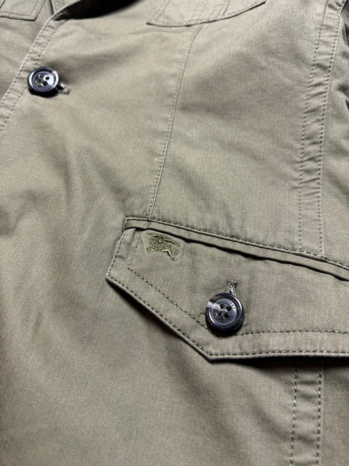 Burberry Blue Label Army Green Jacket