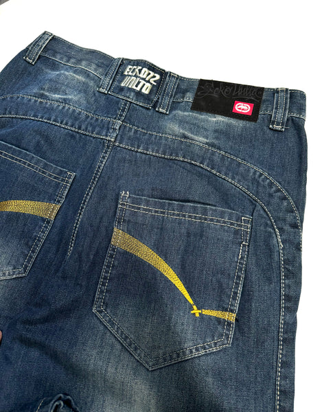 Ecko Vintage Washed Straight Denim Jean