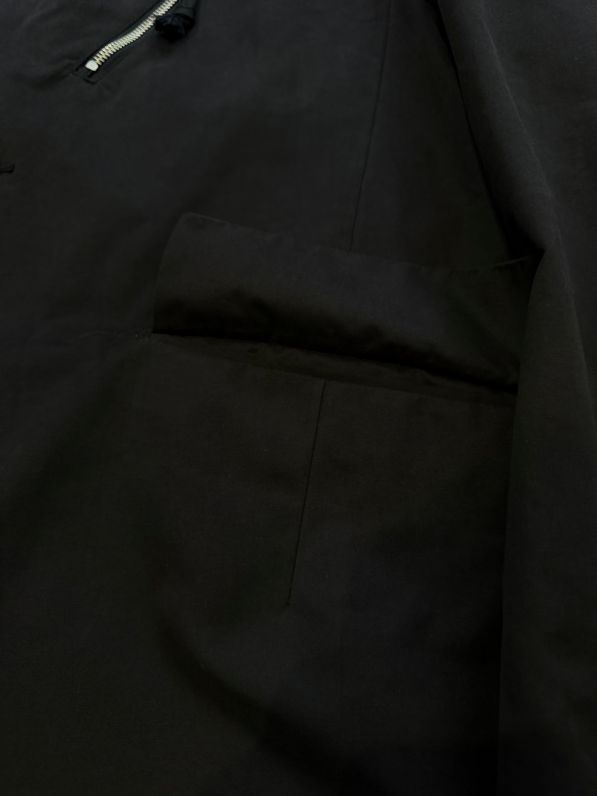 Number (n)ine Black Blazer Zip Pocket Jacket