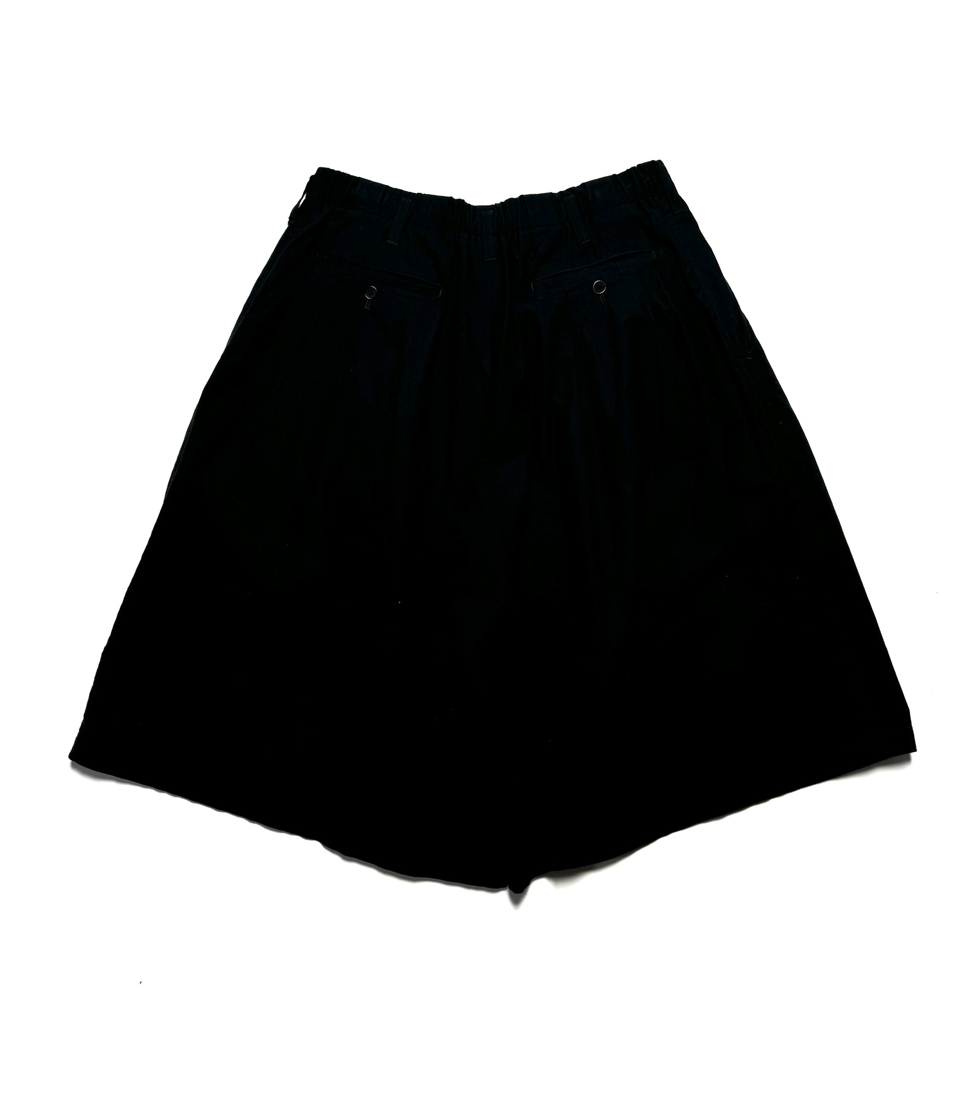 Yohji Yamamoto Black Scandal Plated Short