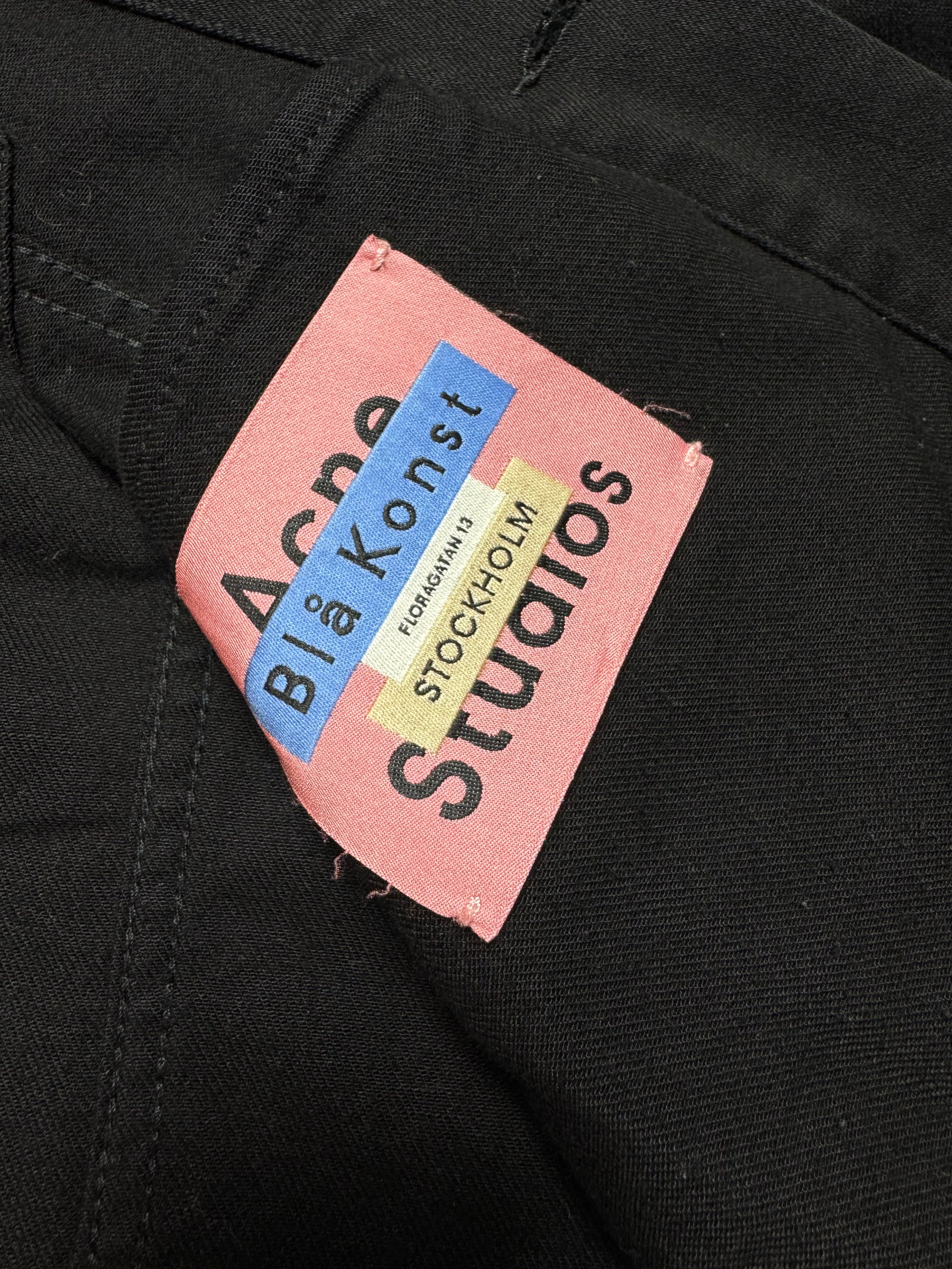 Acne Studios Denim Black Jacket